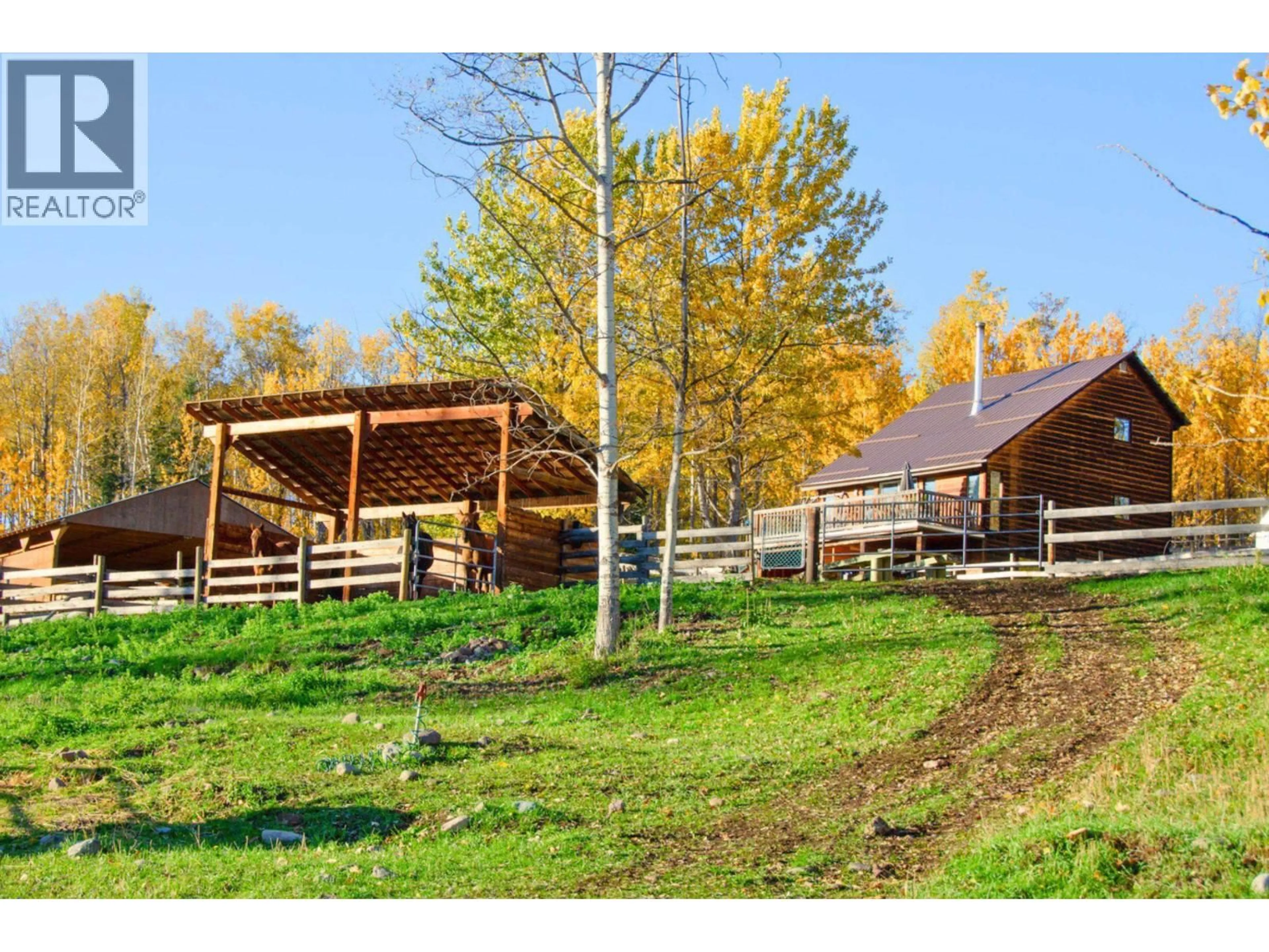Patio, forest/trees view for 14322 JARMAN ROAD, Topley British Columbia V0J1Z2