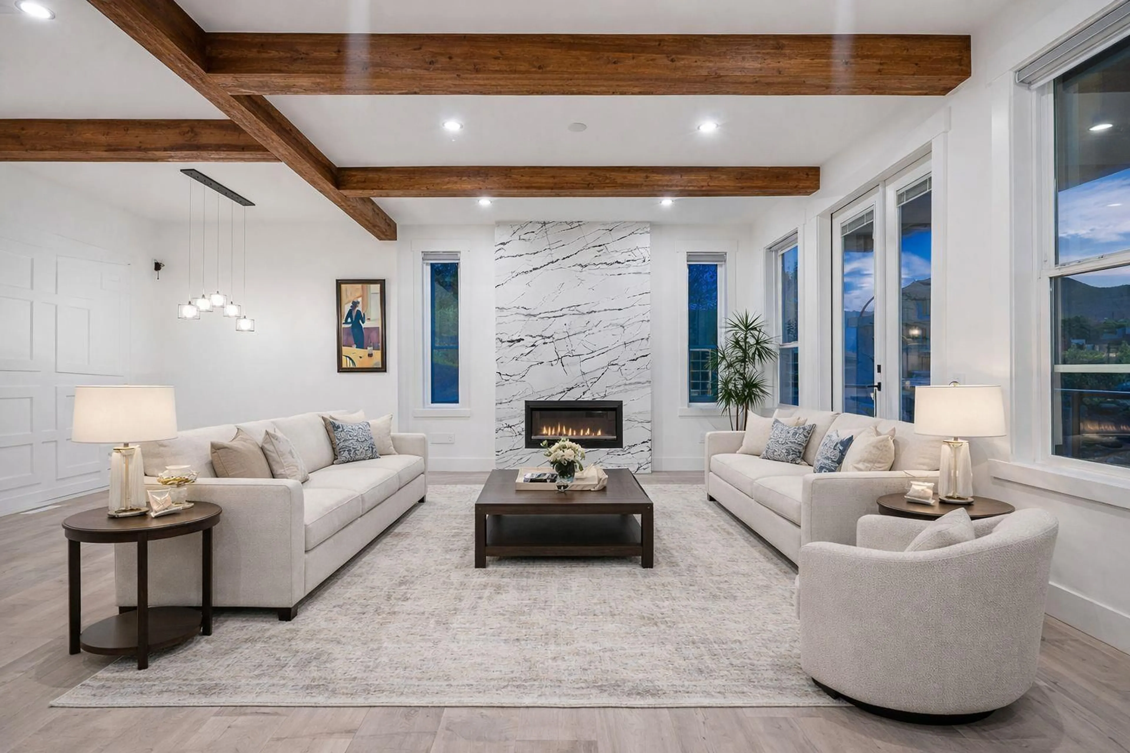 Living room with furniture, ceramic/tile floor for 8182 BOUNTY PLACE, Chilliwack British Columbia V4Z0E4