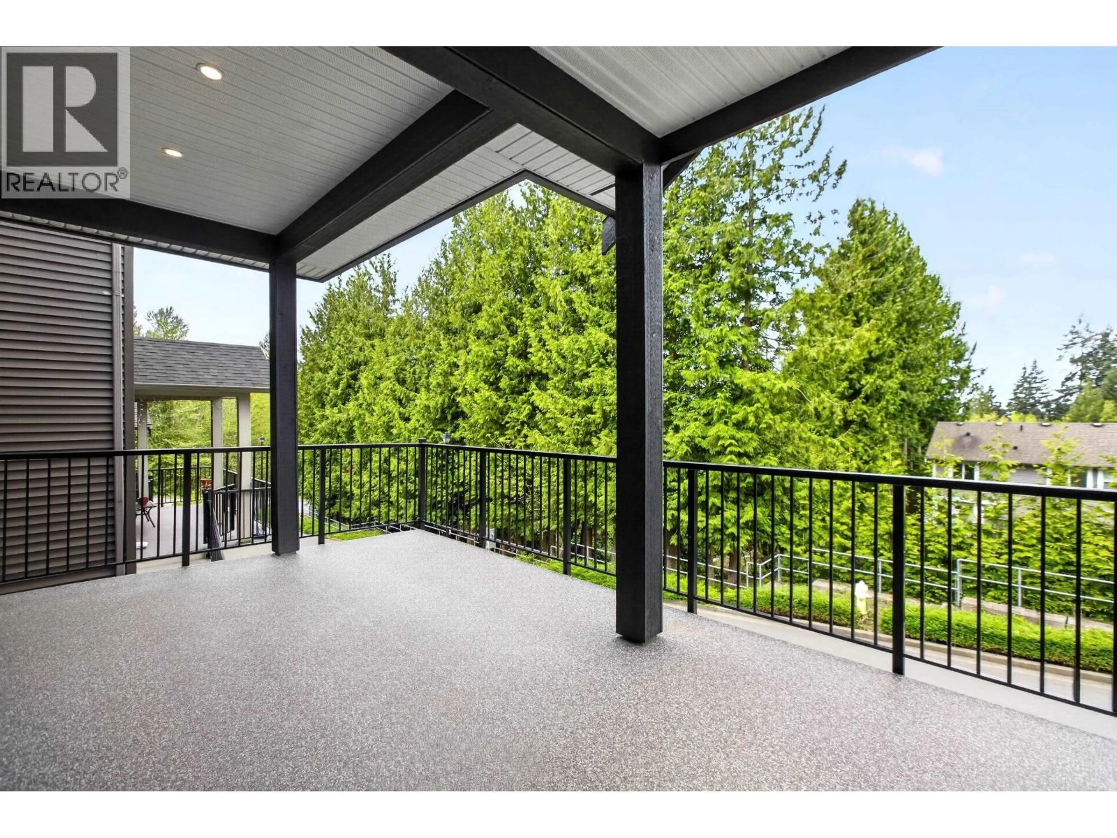 Patio, forest/trees view for 5 - 23527 LARCH AVENUE, Maple Ridge British Columbia V4R2S6