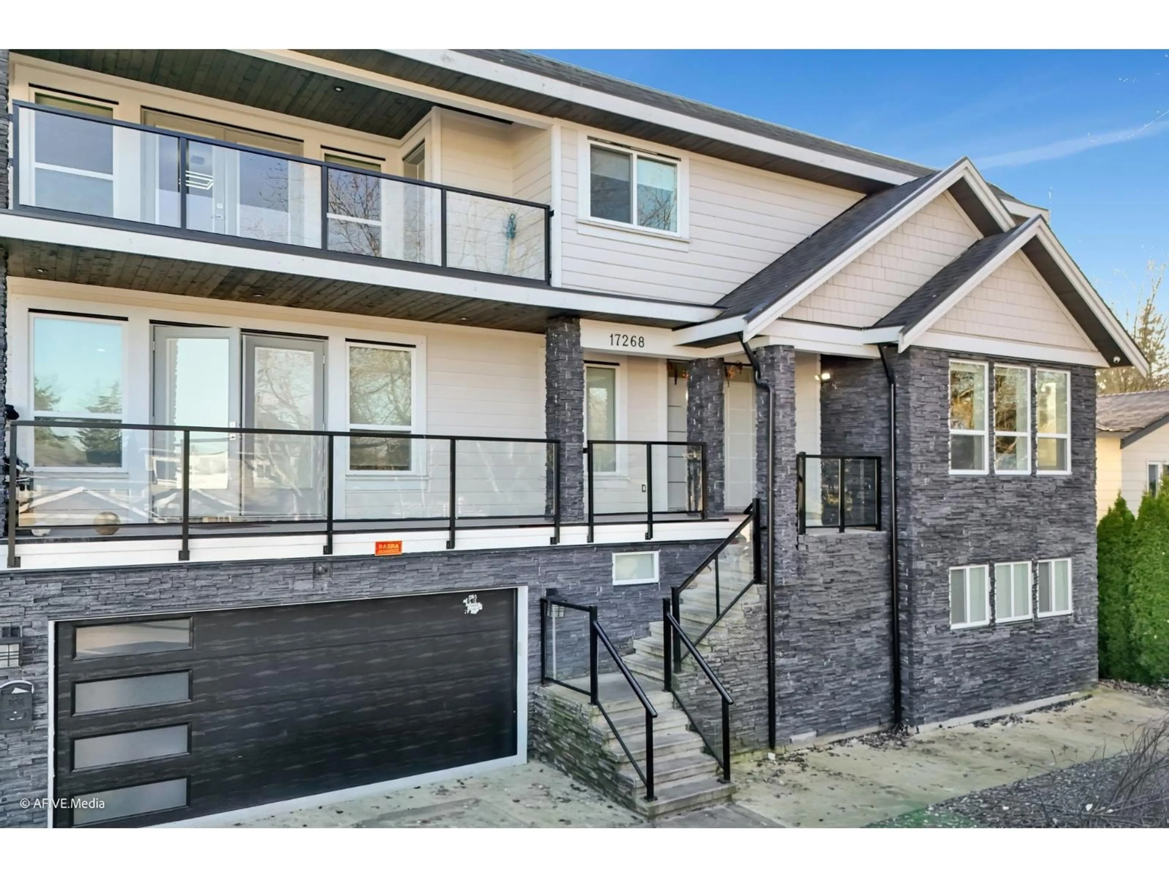 Home with brick exterior material, street for 17268 61A AVENUE, Surrey British Columbia V3S4V7