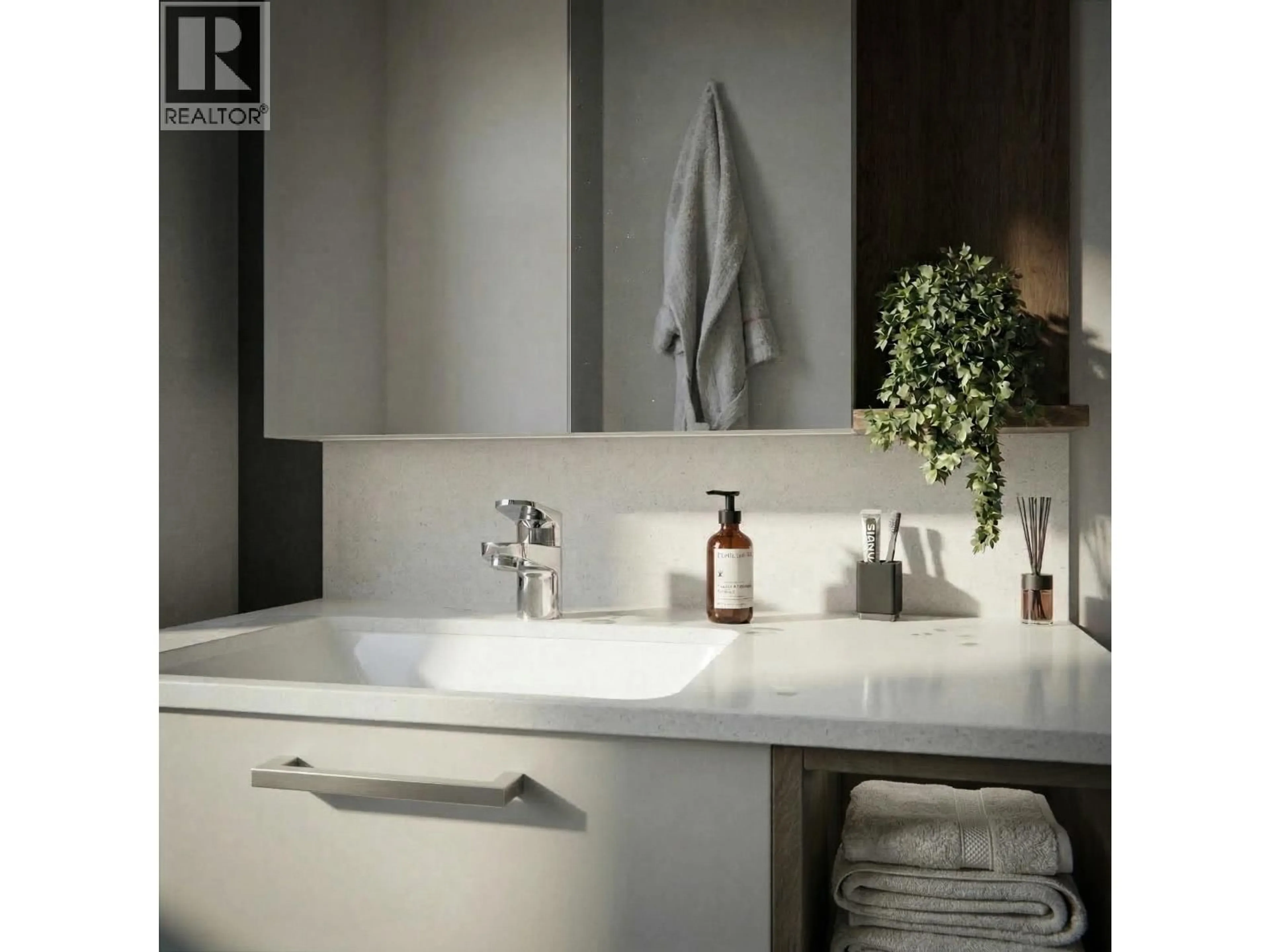 Contemporary bathroom, ceramic/tile floor for 305 - 38060 2ND AVENUE, Squamish British Columbia V8B0A5