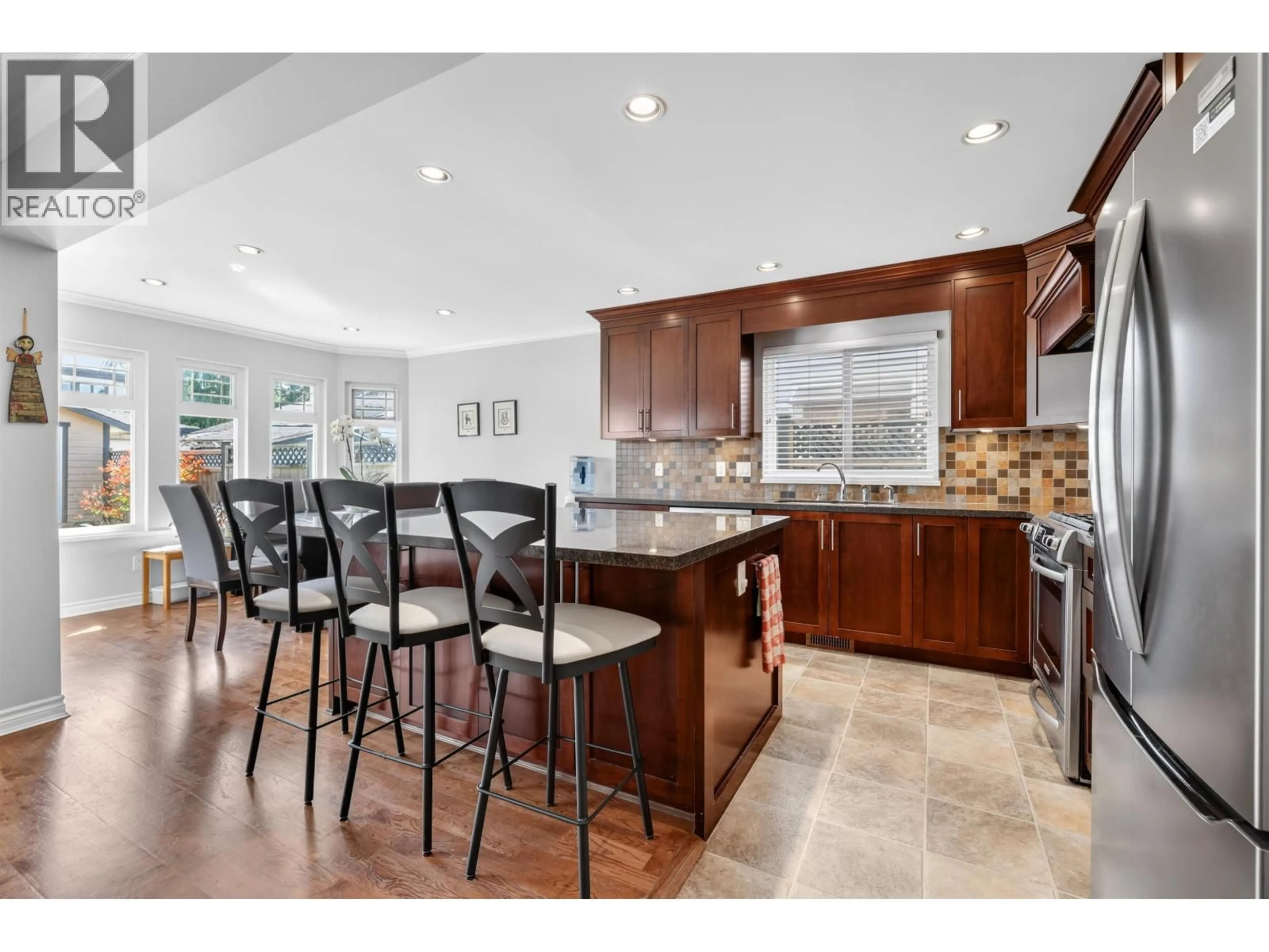 Open concept kitchen, ceramic/tile floor for 3120 BROADWAY STREET, Richmond British Columbia V7E2W9