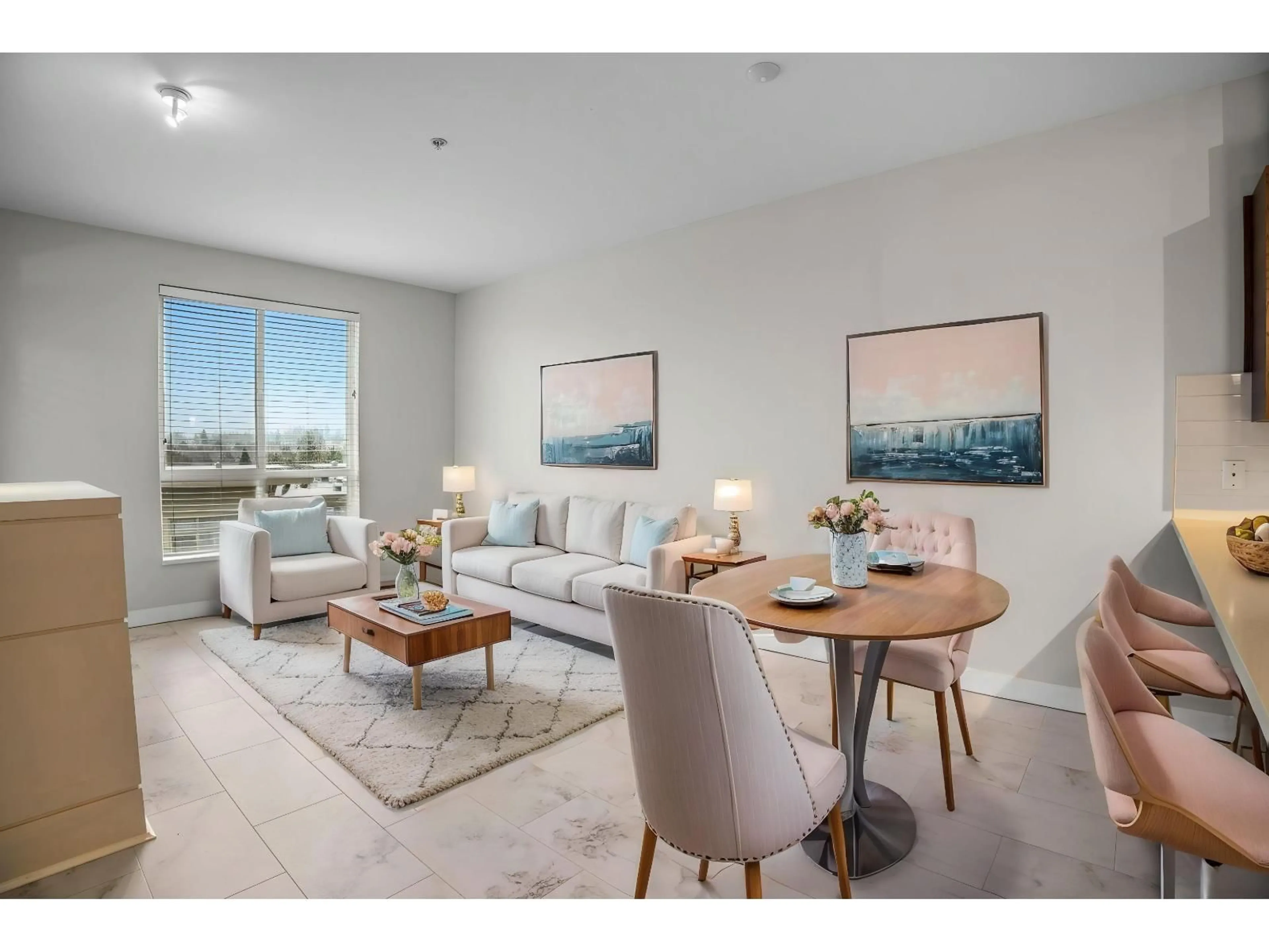 Living room with furniture, unknown for 217 - 15850 26 AVENUE, Surrey British Columbia V3Z2N6