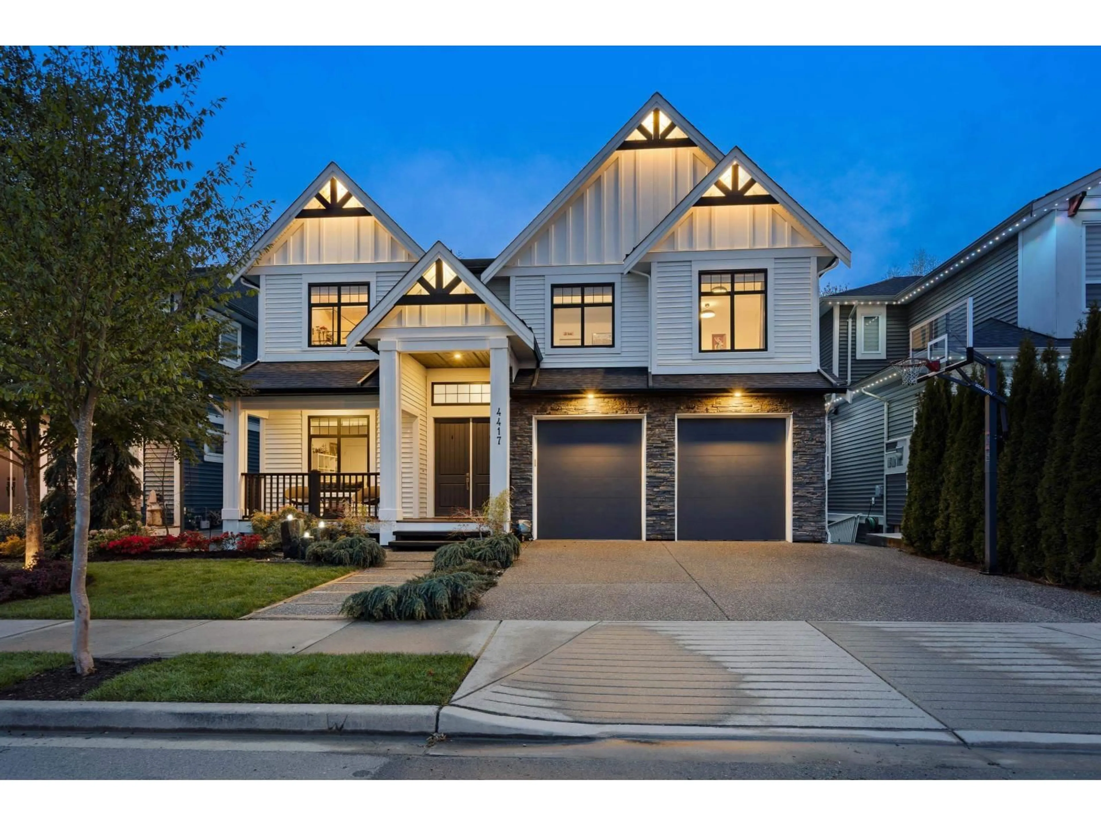 Home with brick exterior material, street for 4417 EMILY CARR PLACE, Abbotsford British Columbia V3G0E9