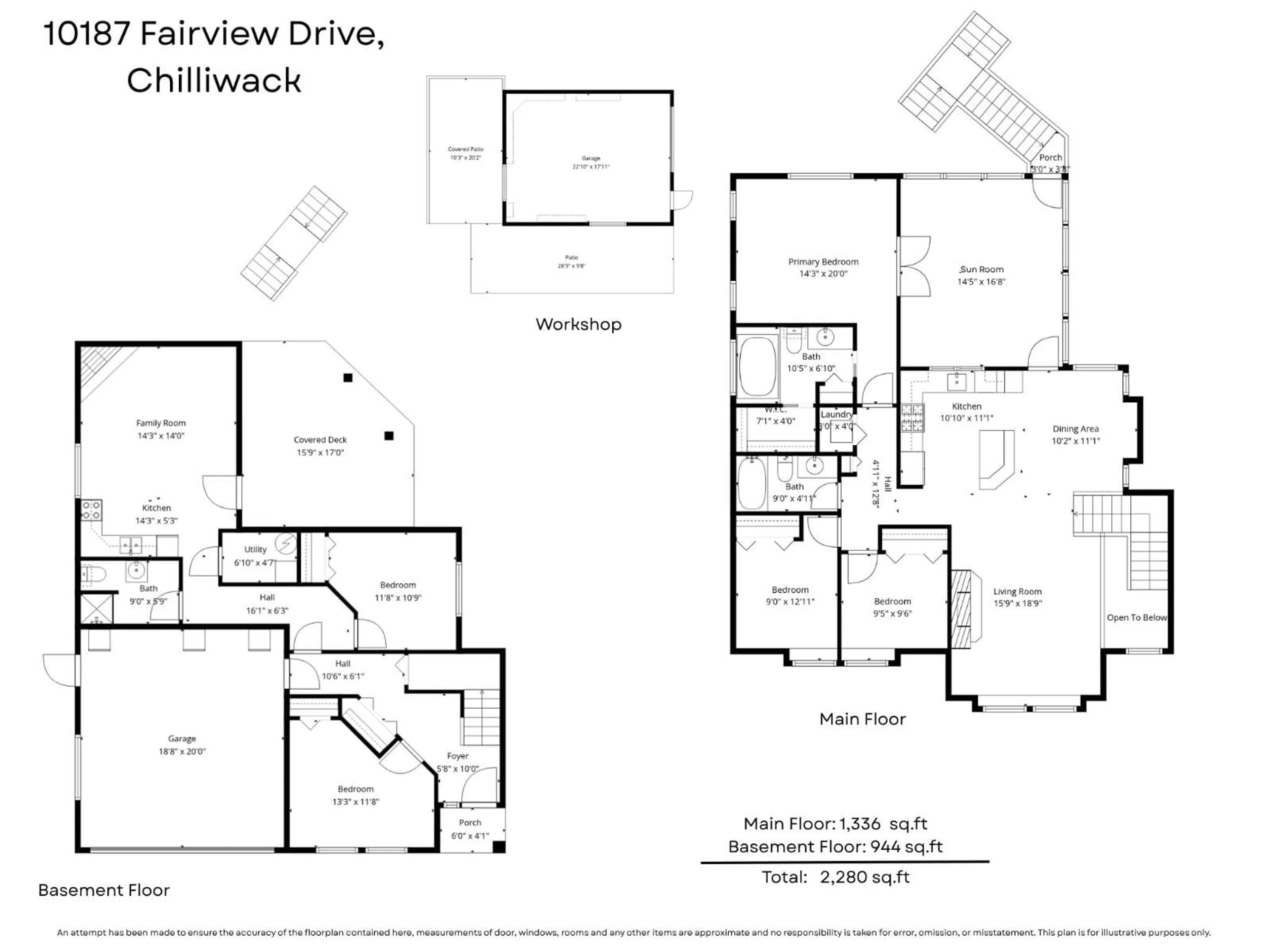 Floor plan for 10187 FAIRVIEW DRIVE, Chilliwack British Columbia V2P5J5