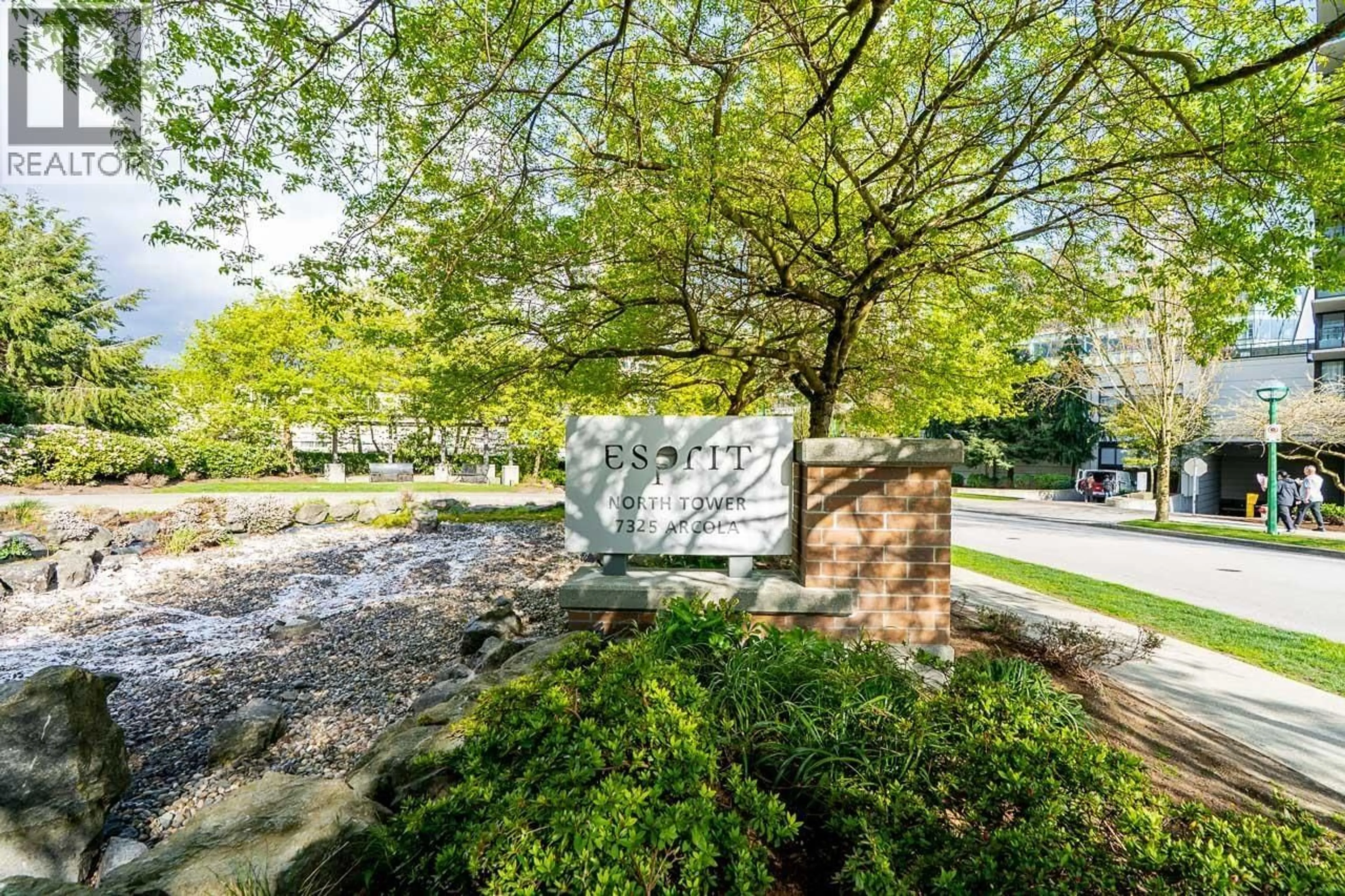 Patio, street for 508 - 7325 ARCOLA STREET, Burnaby British Columbia V5E0A8