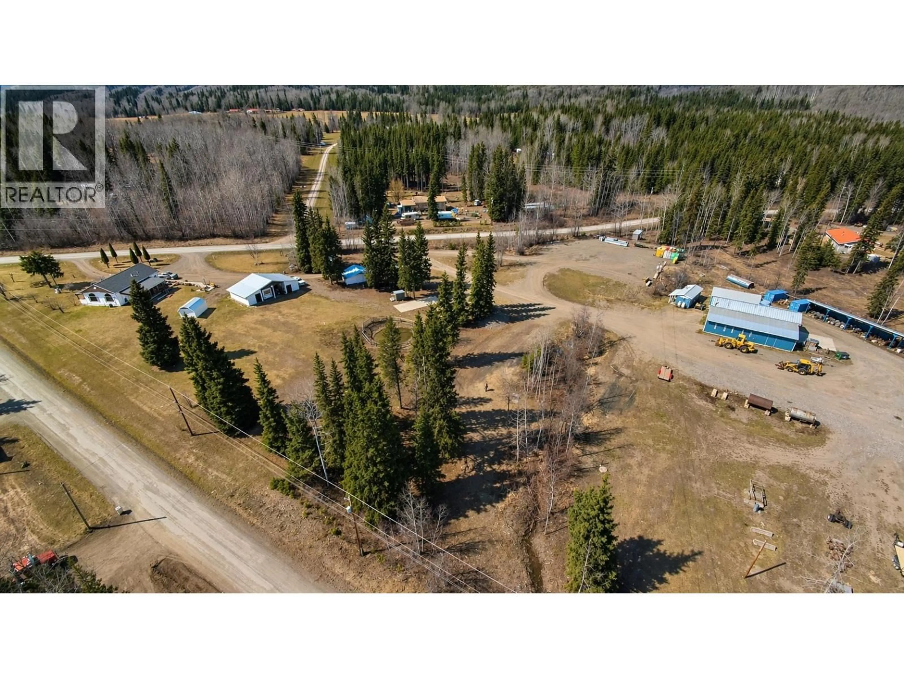 A pic from outside/outdoor area/front of a property/back of a property/a pic from drone, forest/trees view for 3260 GUN RANGE ROAD, Houston British Columbia V0J1Z2