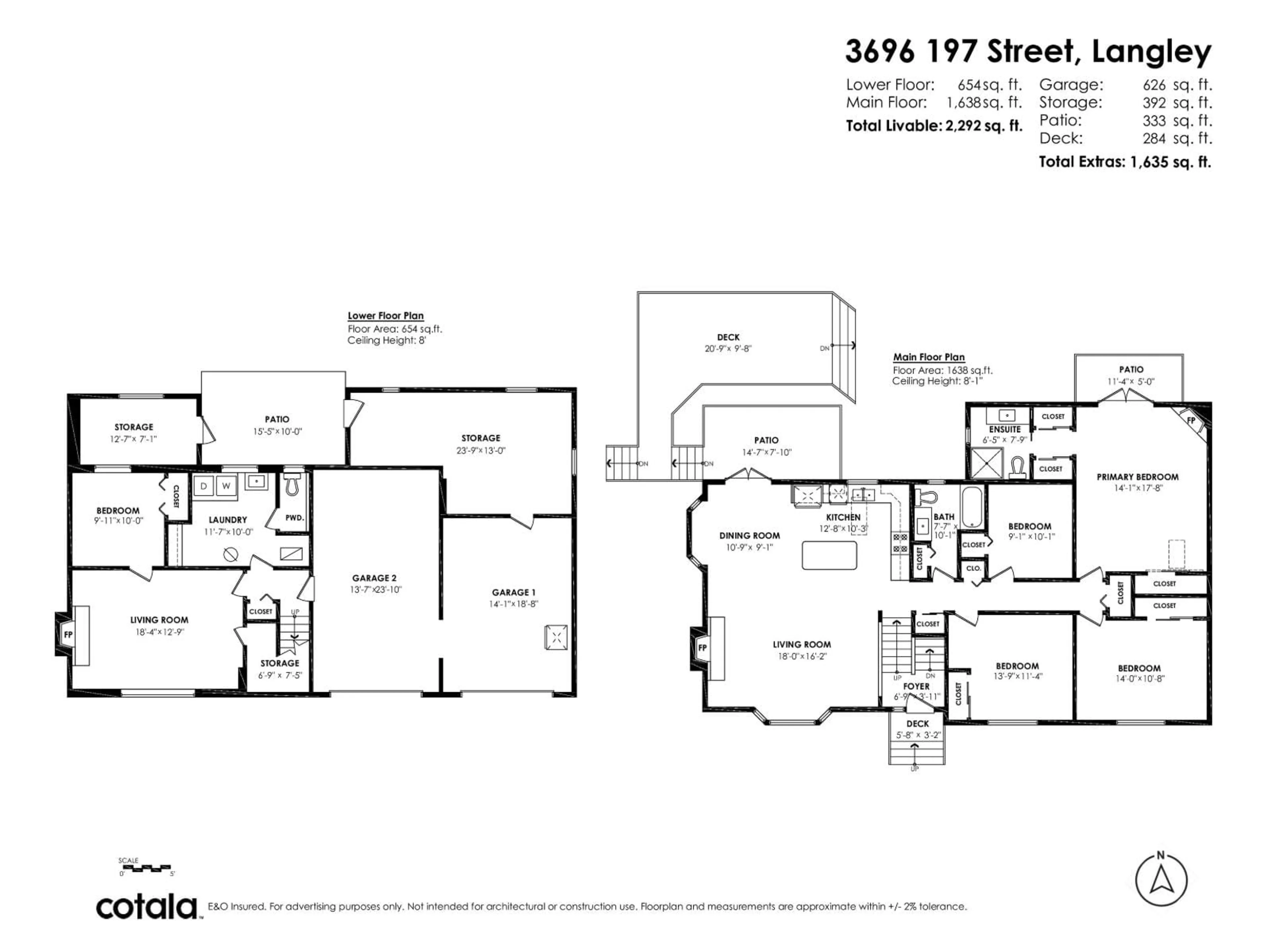 Floor plan for 3696 197 STREET, Langley British Columbia V3A1B3