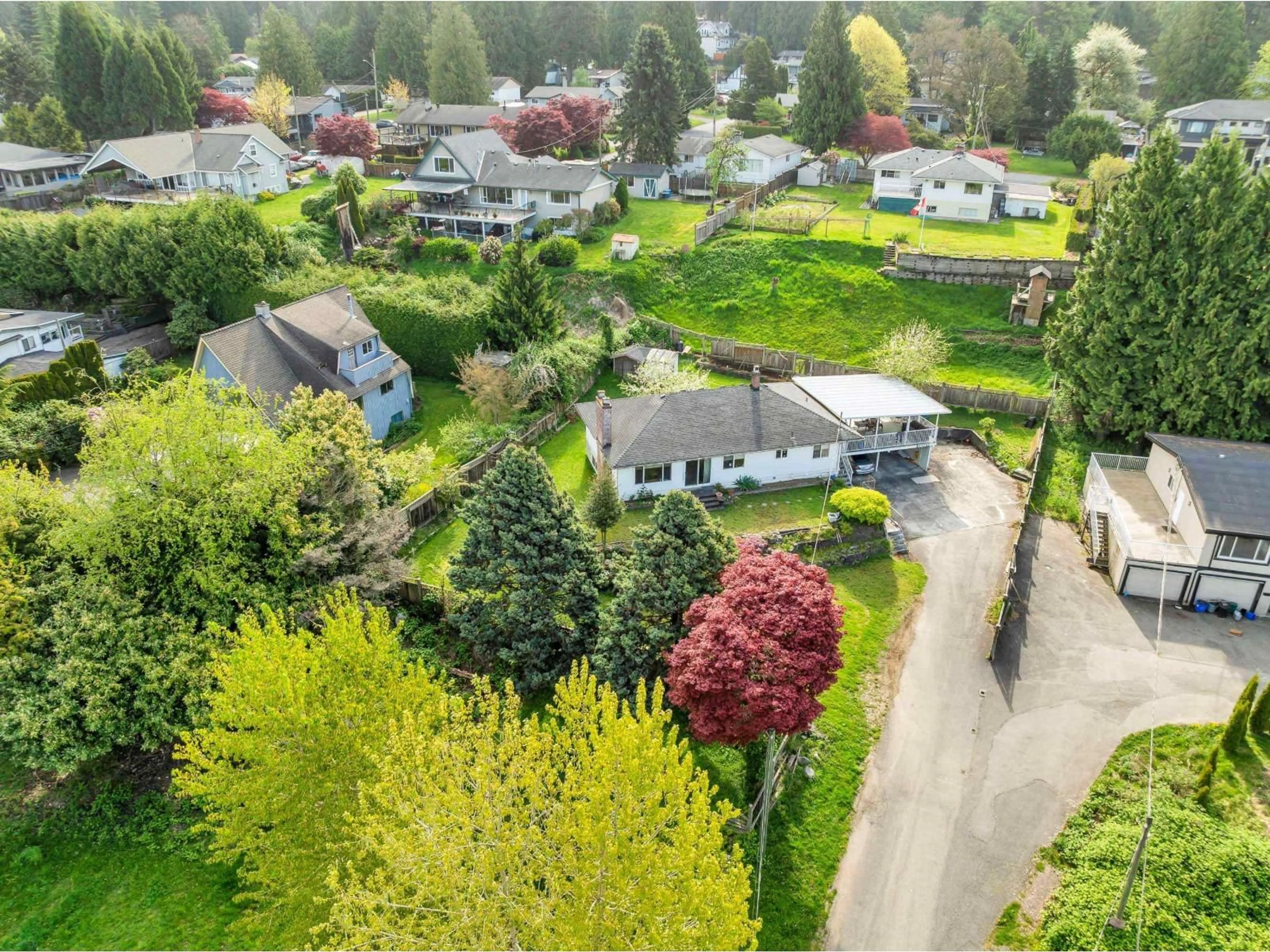 A pic from outside/outdoor area/front of a property/back of a property/a pic from drone, street for 10292 RIVER ROAD, Delta British Columbia V4C2R5
