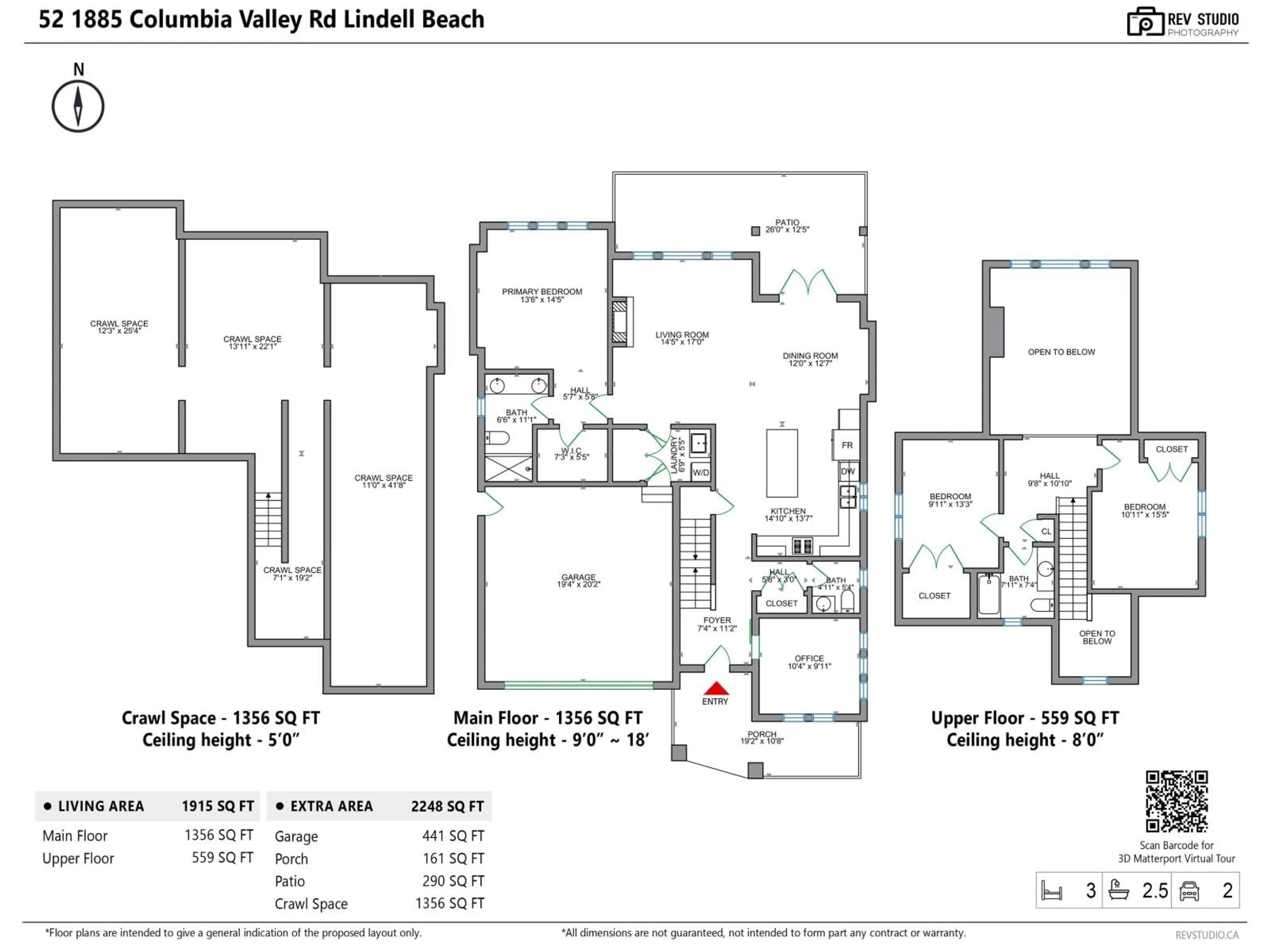 Floor plan for 52 - 1885 COLUMBIA VALLEY ROAD, Lindell Beach British Columbia V2R1J8