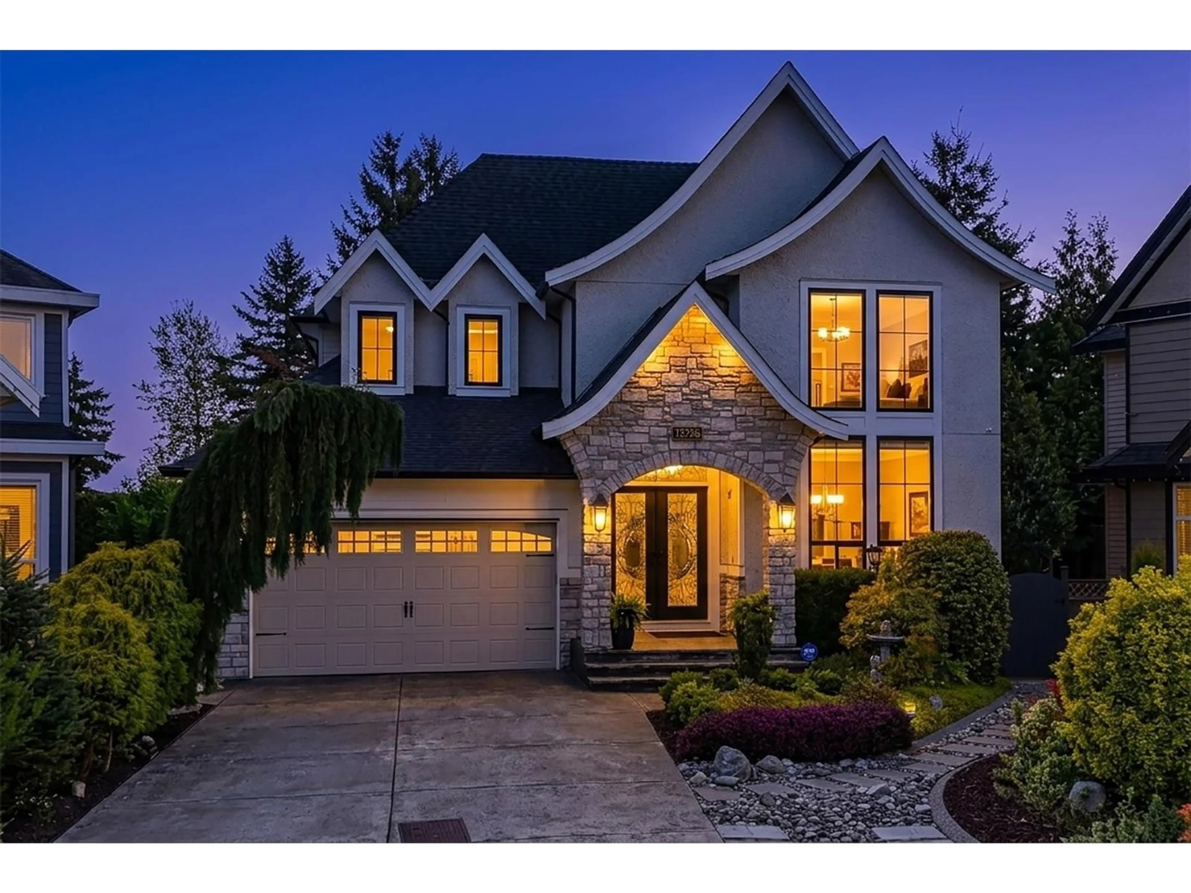 Home with brick exterior material, street for 19736 71A AVENUE, Langley British Columbia V2Y3G8