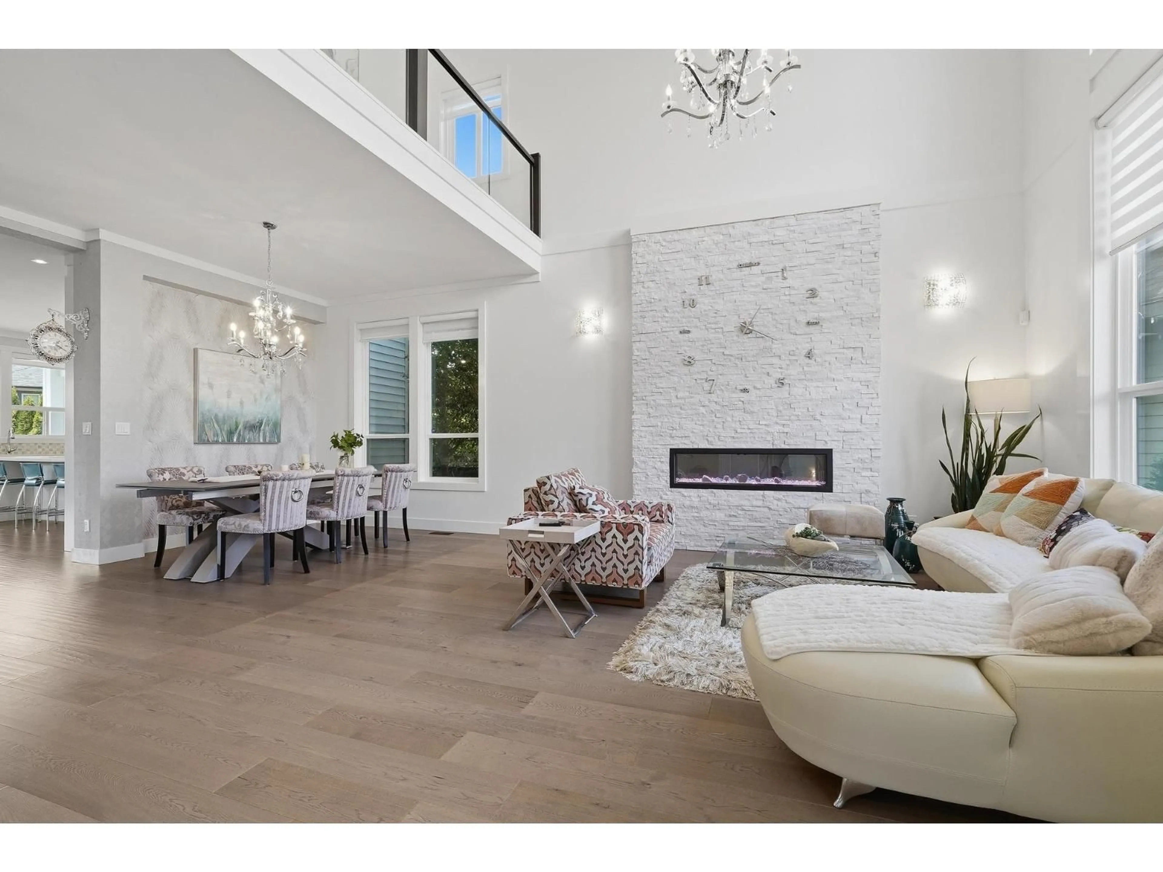 Living room with furniture, ceramic/tile floor for 19736 71A AVENUE, Langley British Columbia V2Y3G8