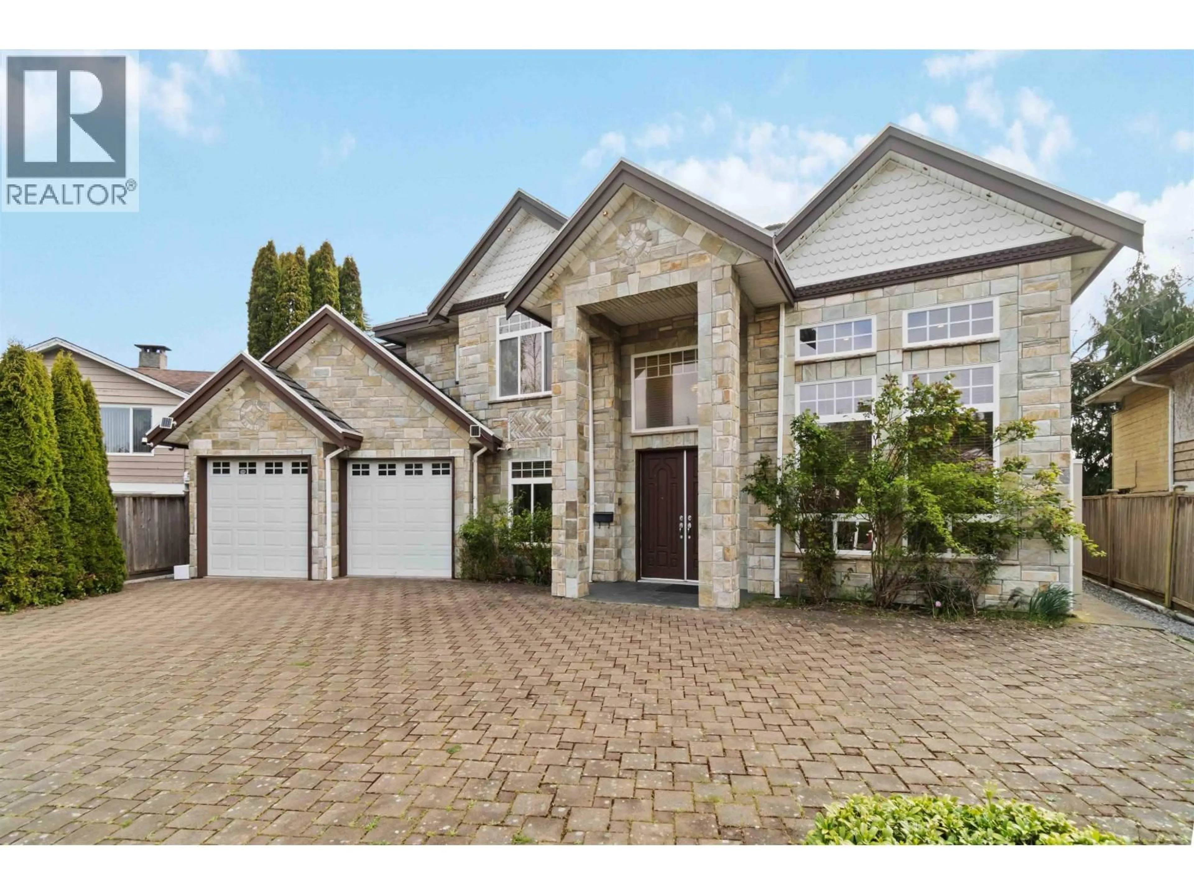 Home with brick exterior material, street for 6040 ADAMS PLACE, Richmond British Columbia V7C2W1