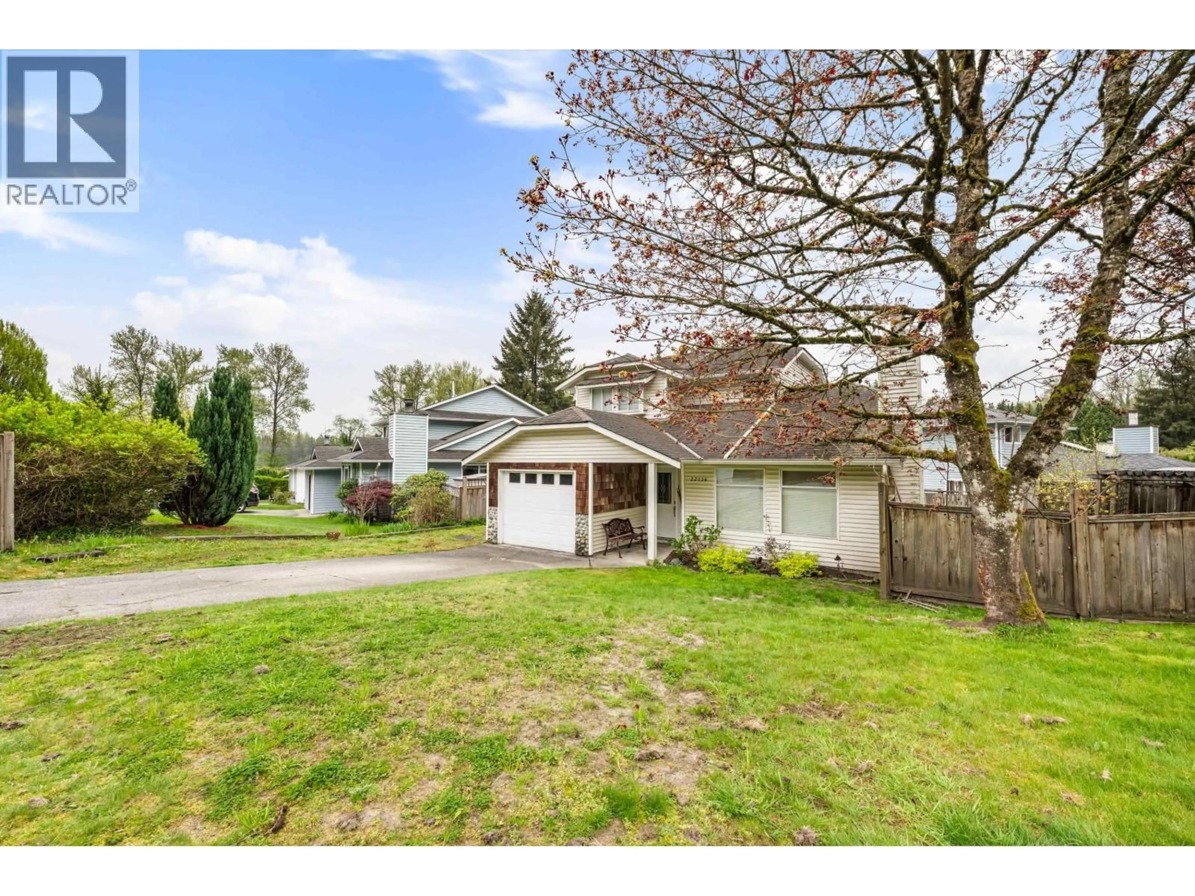 A pic from outside/outdoor area/front of a property/back of a property/a pic from drone, street for 22136 RIVER BEND, Maple Ridge British Columbia V2X9G3