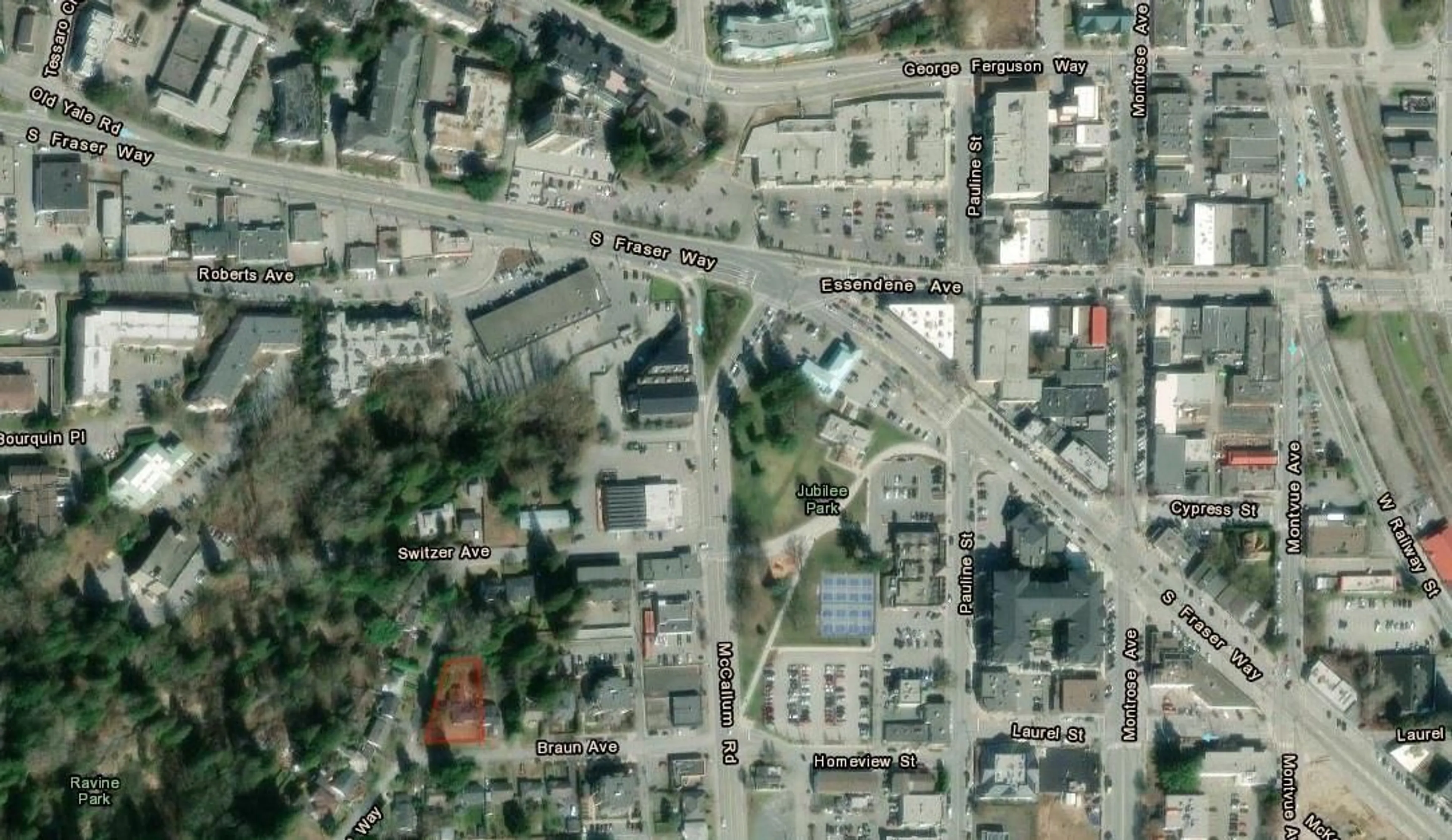 Picture of a map for 33521 BRAUN AVENUE, Abbotsford British Columbia V2S1W8