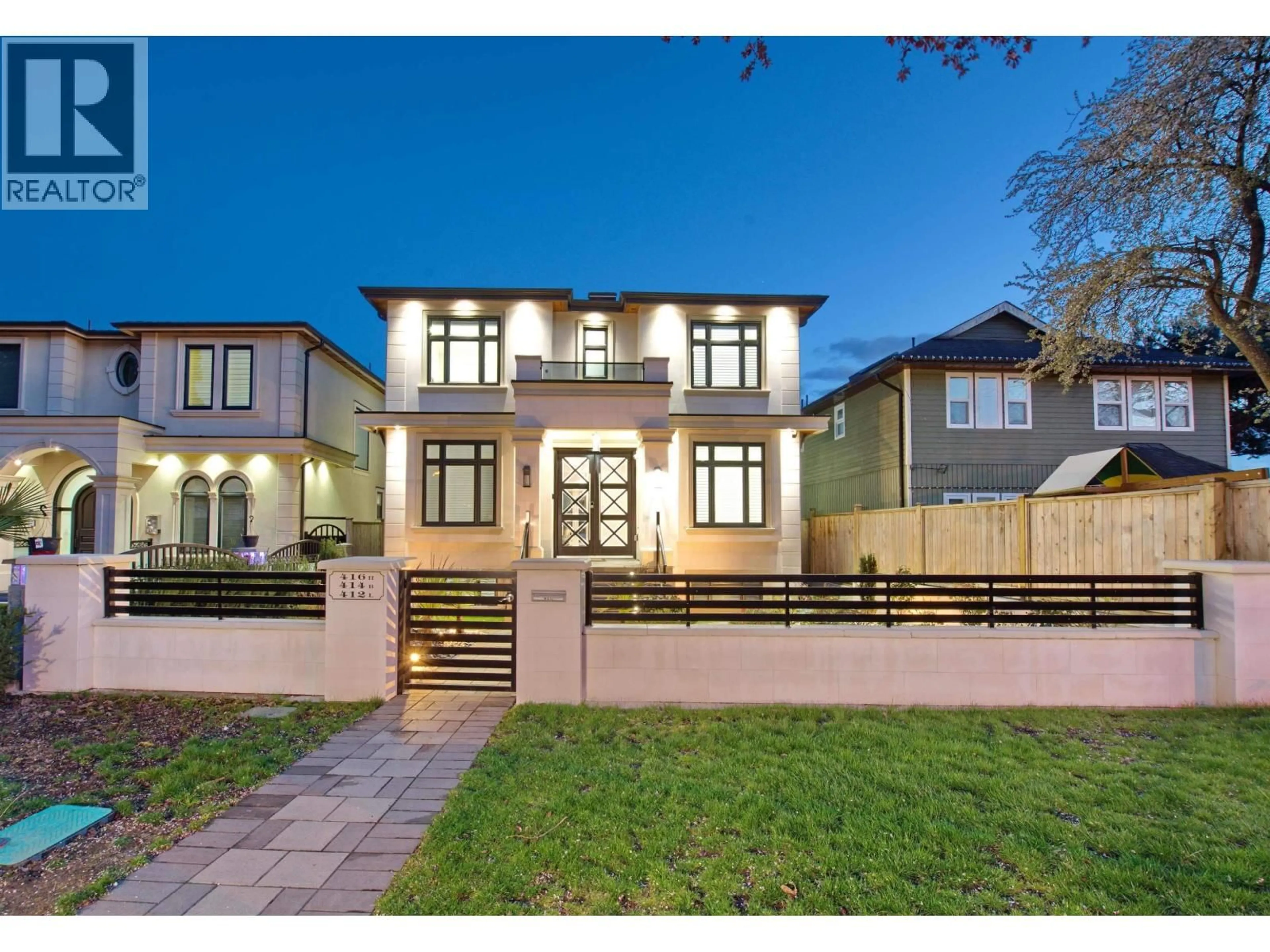 Home with brick exterior material, street for 416 63RD AVENUE, Vancouver British Columbia V5X2K2