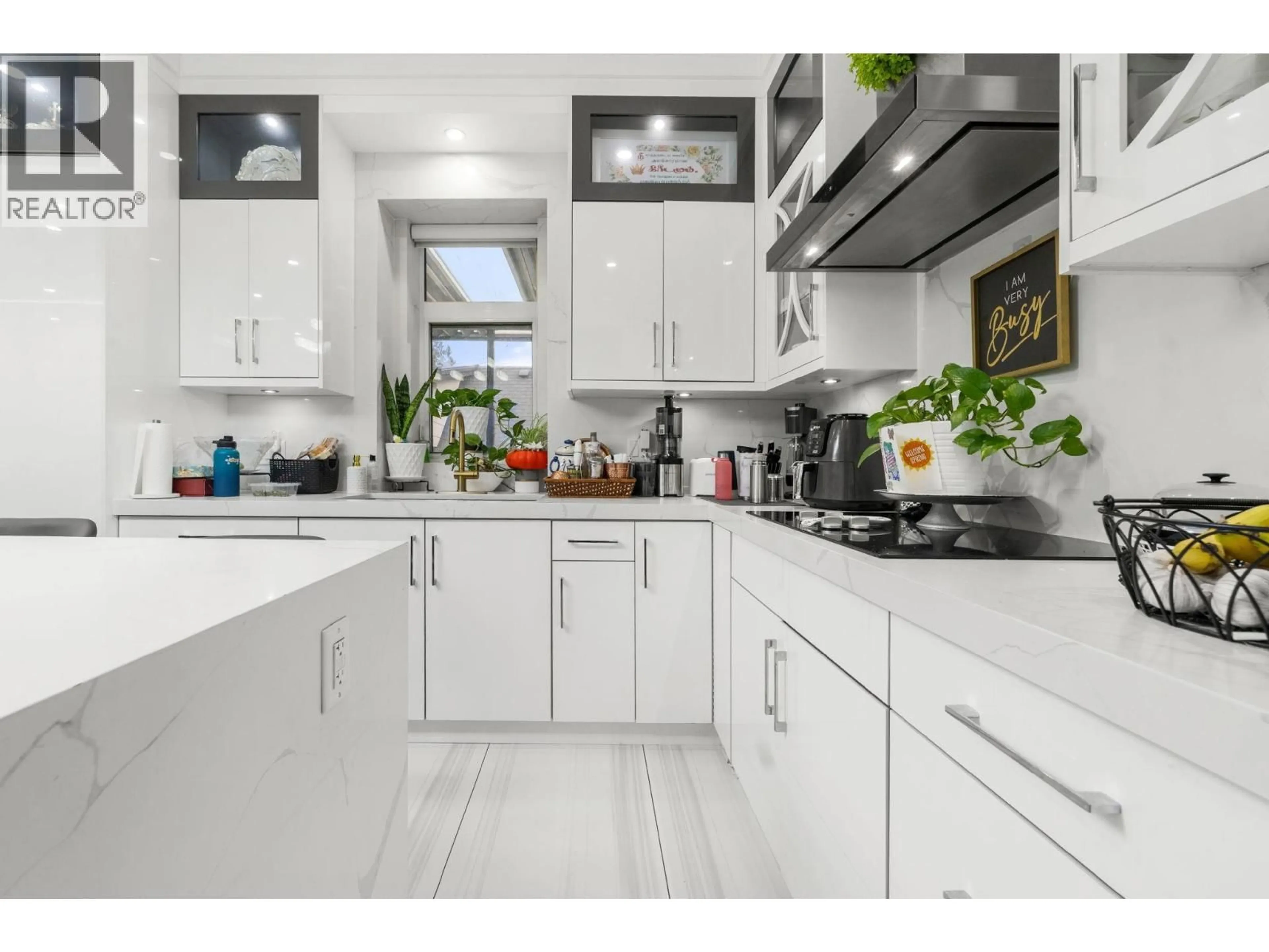 Contemporary kitchen, ceramic/tile floor for 416 63RD AVENUE, Vancouver British Columbia V5X2K2