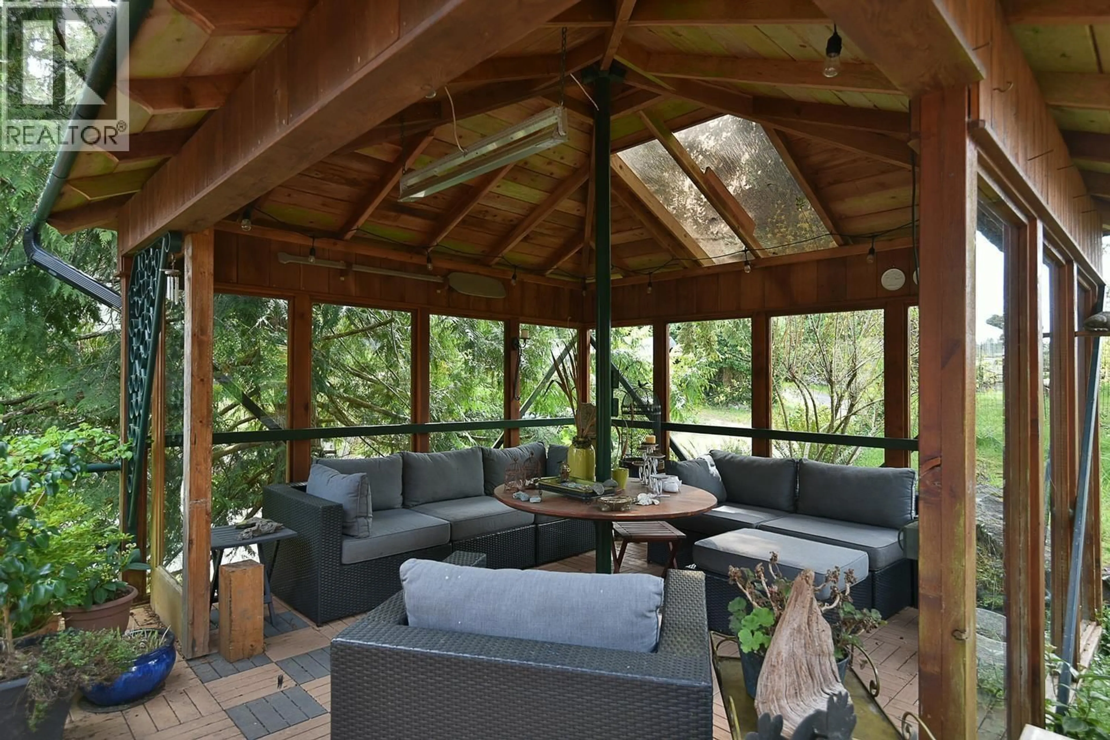 Patio, forest/trees view for 4865 BOWSPRIT DRIVE, Madeira Park British Columbia V0N2H1