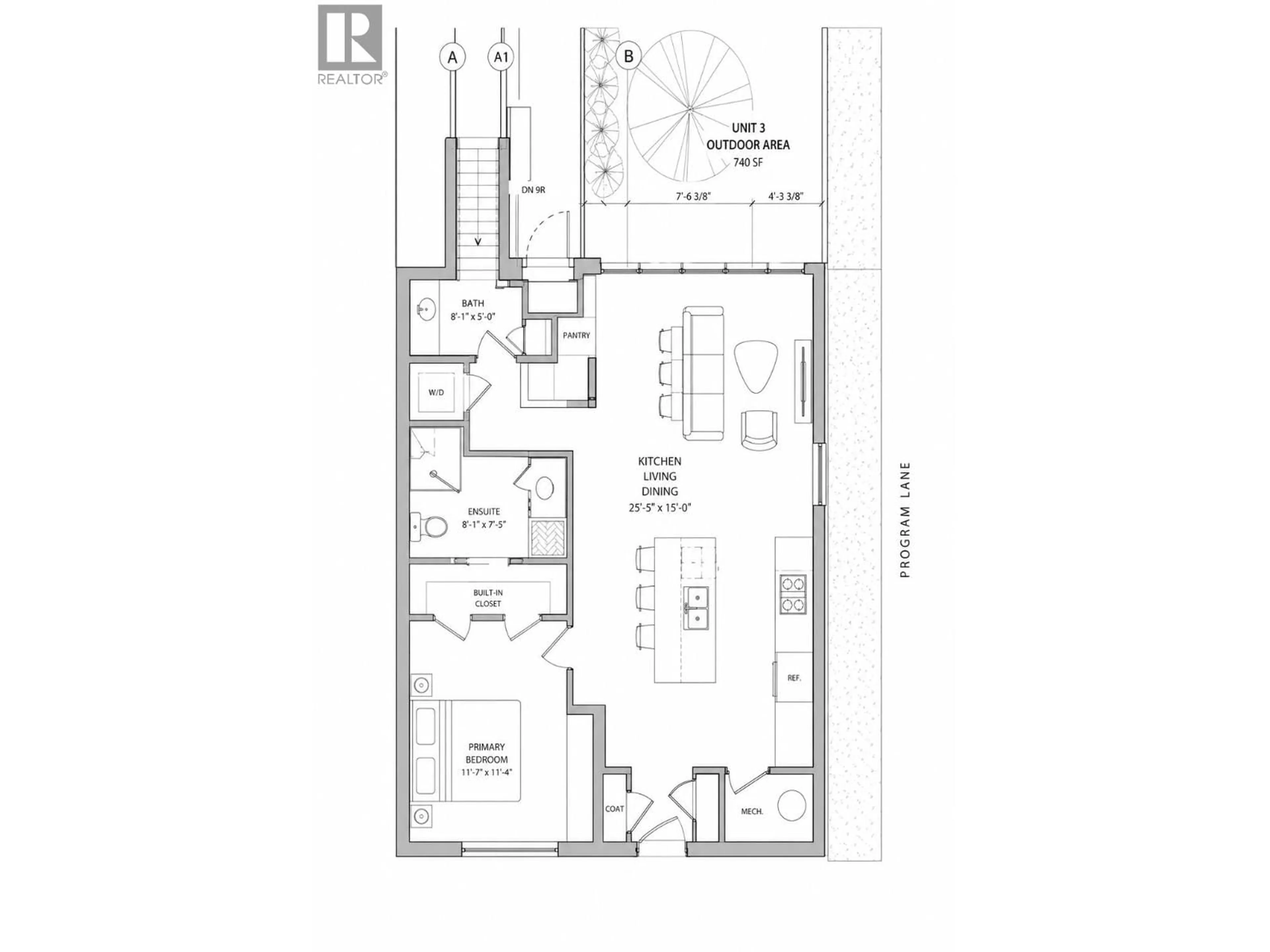 Unknown for UNIT 3 2535 E BROADWAY STREET, Vancouver British Columbia V5M1Y4