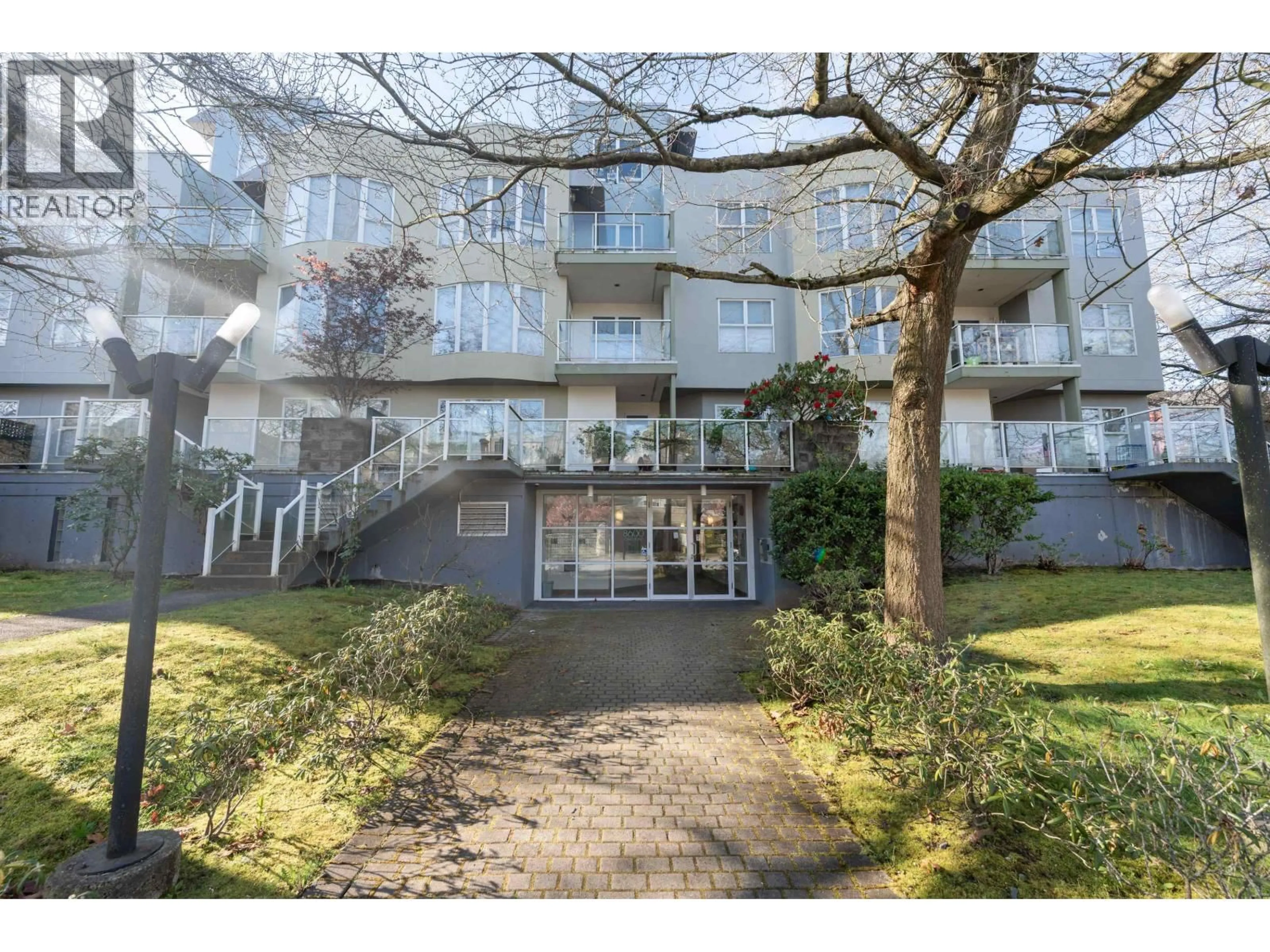 A pic from outside/outdoor area/front of a property/back of a property/a pic from drone, building for 103 - 8600 JONES ROAD, Richmond British Columbia V6Y3Z3