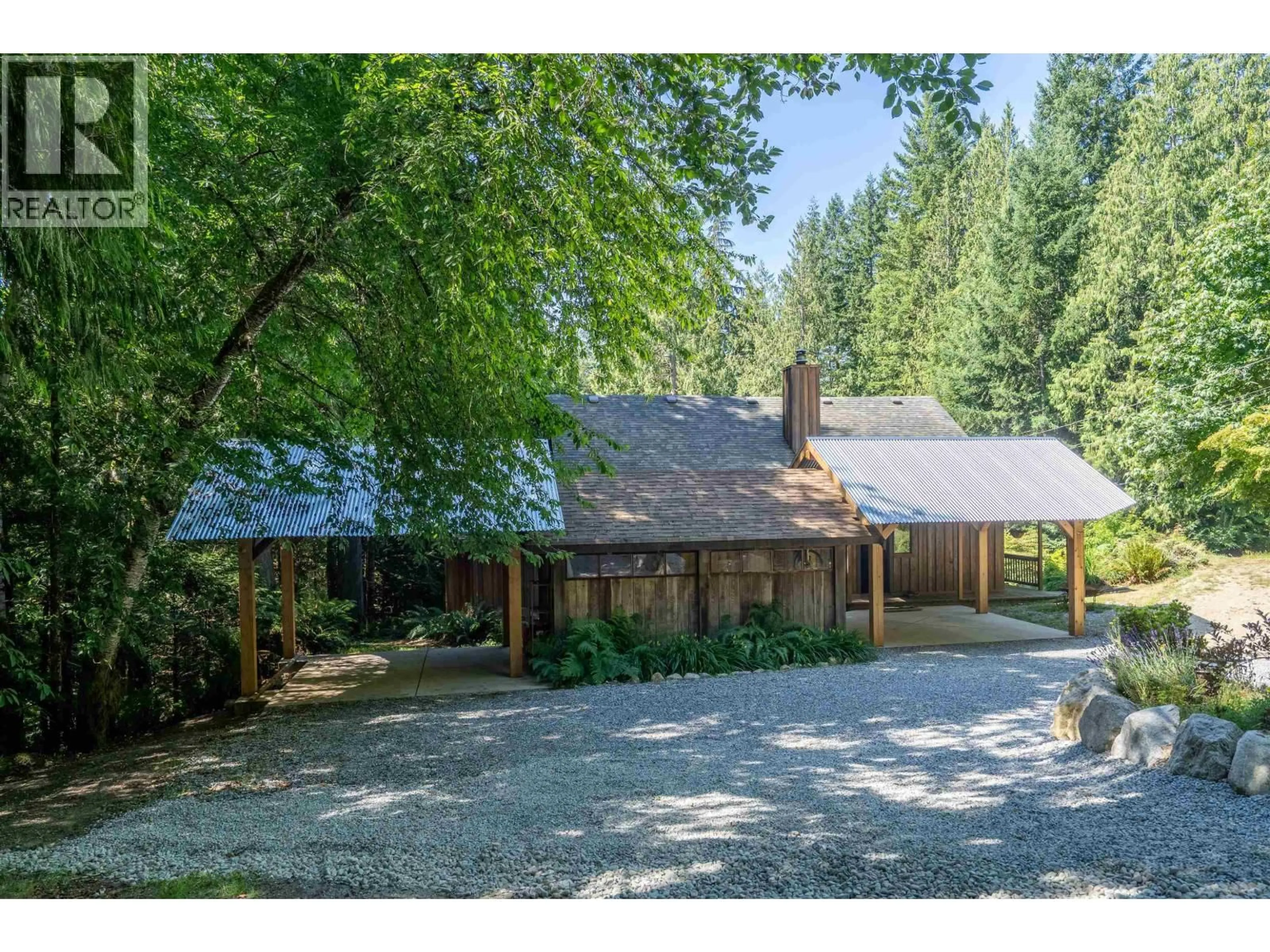 A pic from outside/outdoor area/front of a property/back of a property/a pic from drone, unknown for 2931 GRAUMAN ROAD, Roberts Creek British Columbia V0N2W1