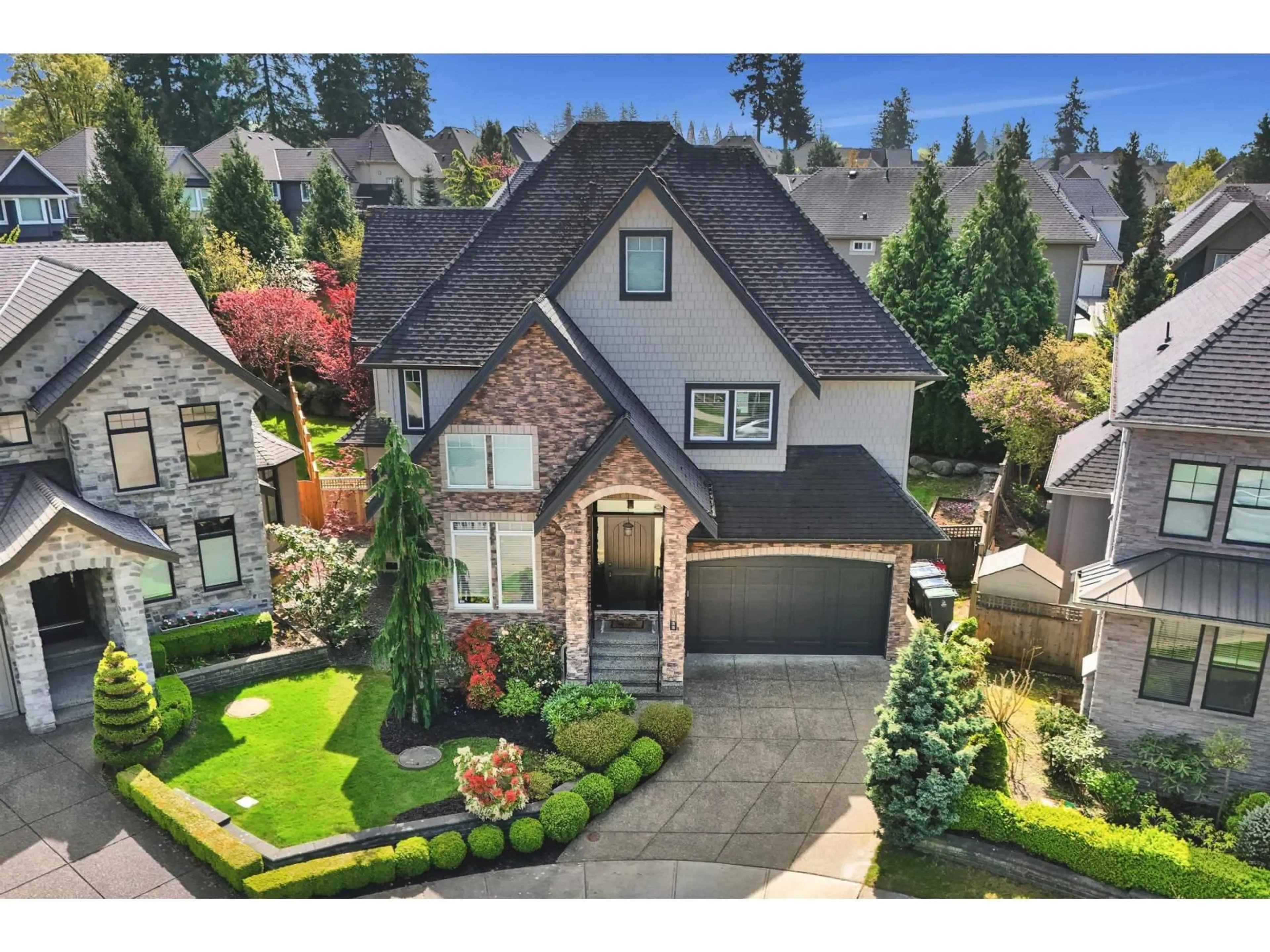 A pic from outside/outdoor area/front of a property/back of a property/a pic from drone, street for 16332 26B AVENUE, Surrey British Columbia V3S6Z2