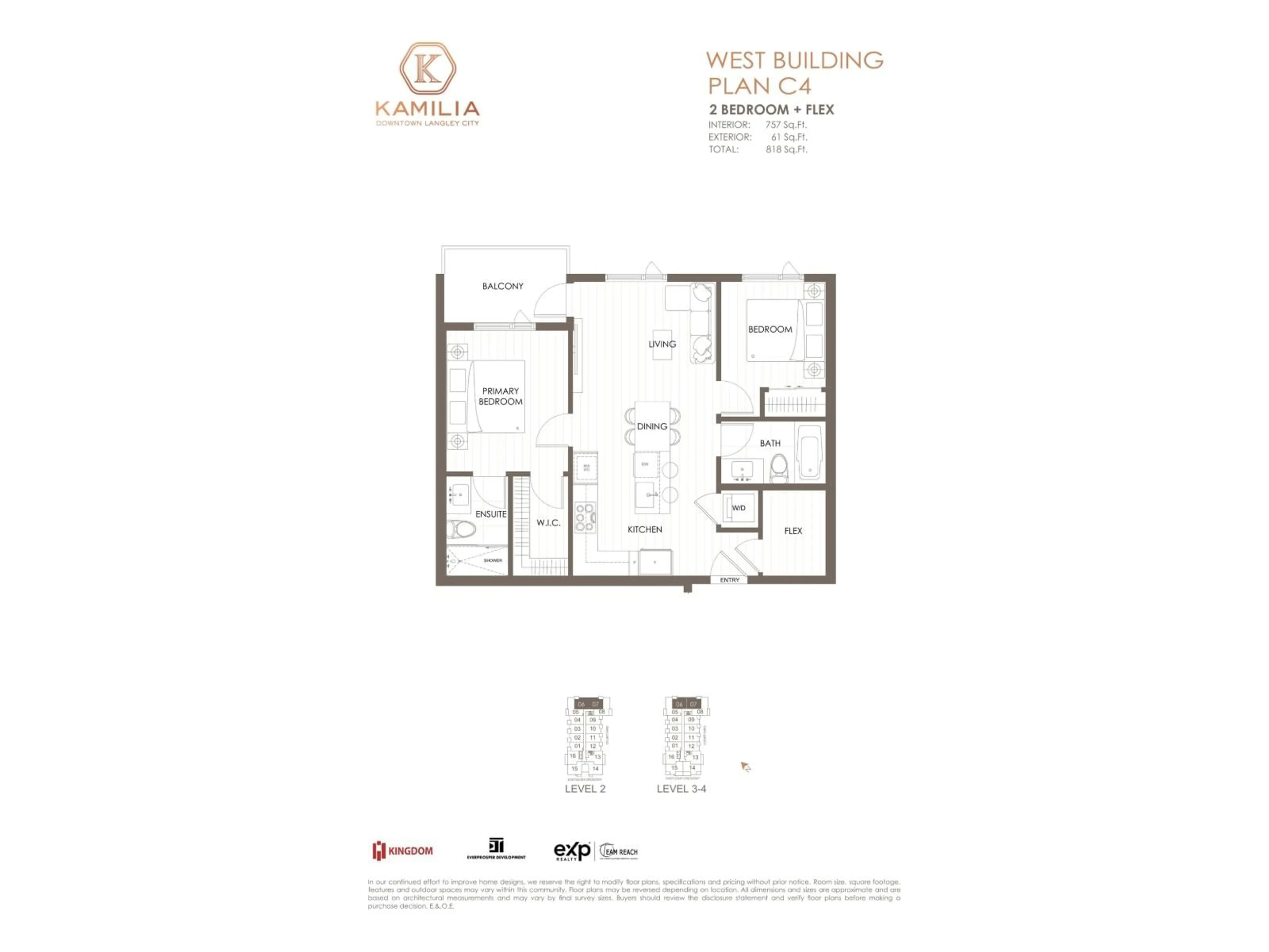 Floor plan for 306 - 20675 EASTLEIGH CRESCENT, Langley British Columbia V3A4C3