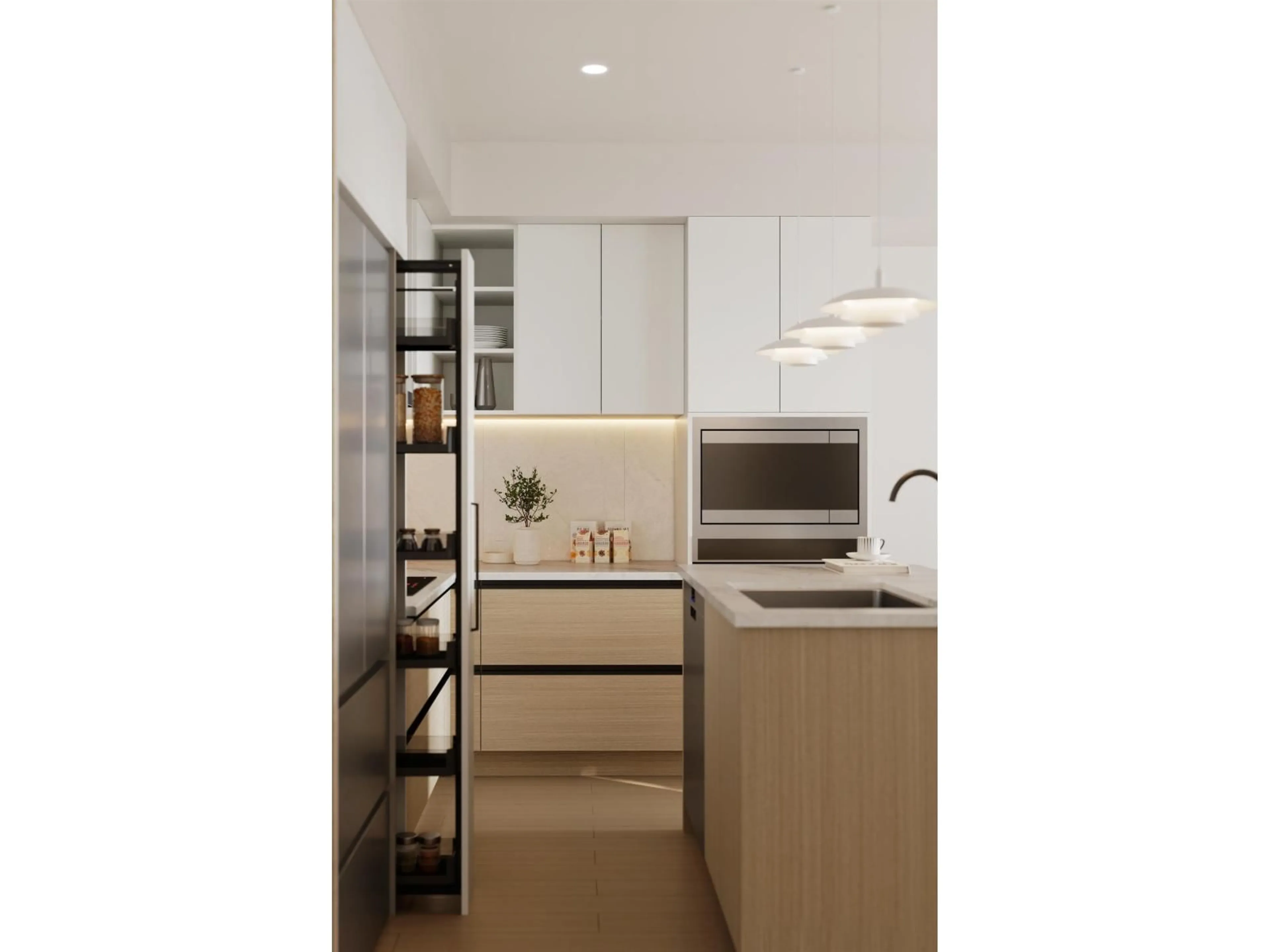 Contemporary kitchen, unknown for 401 - 20675 EASTLEIGH CRESCENT, Langley British Columbia V3A4C3