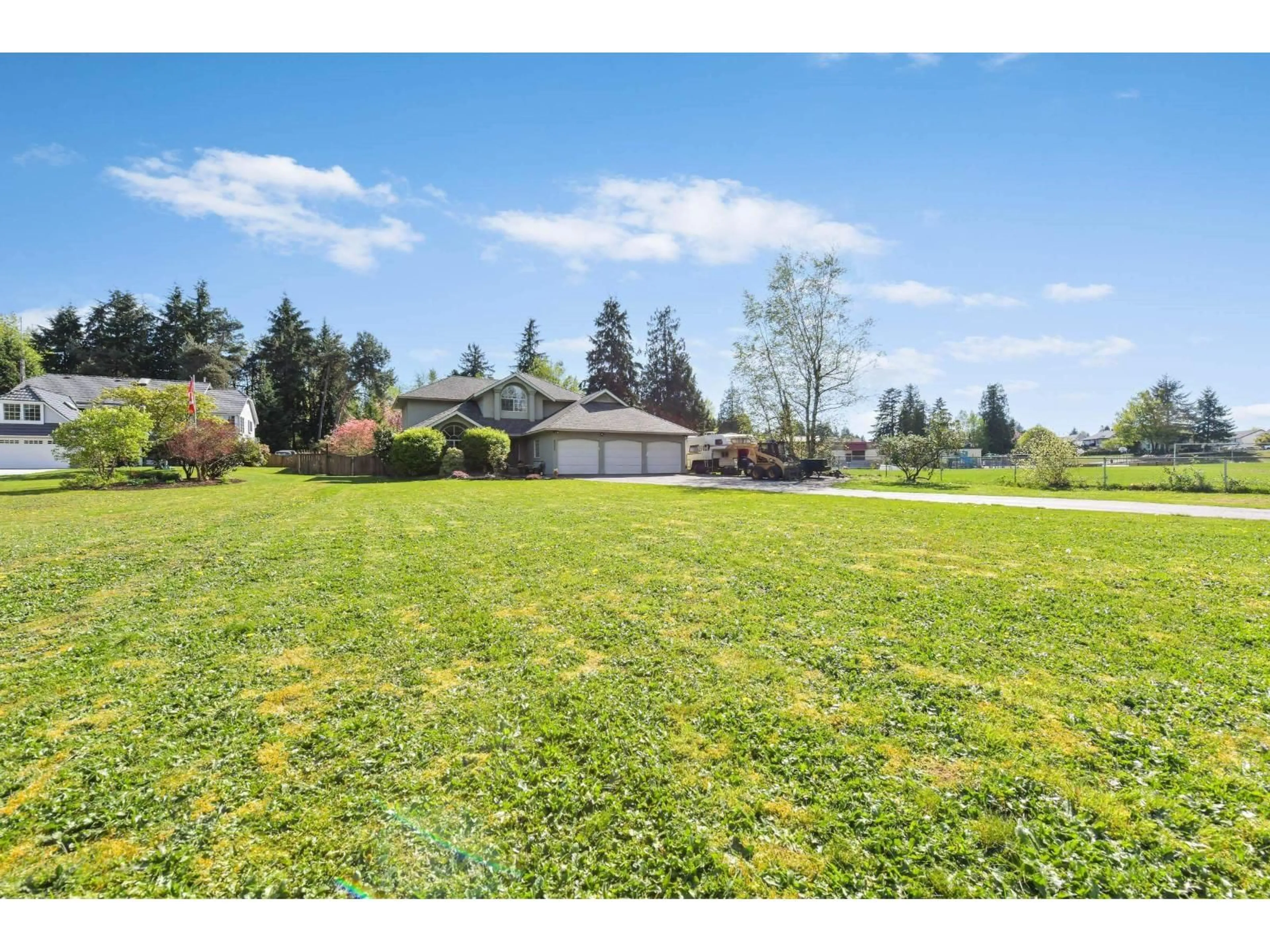 A pic from outside/outdoor area/front of a property/back of a property/a pic from drone, water/lake/river/ocean view for 8551 BANNISTER DRIVE, Mission British Columbia V2V6Y3