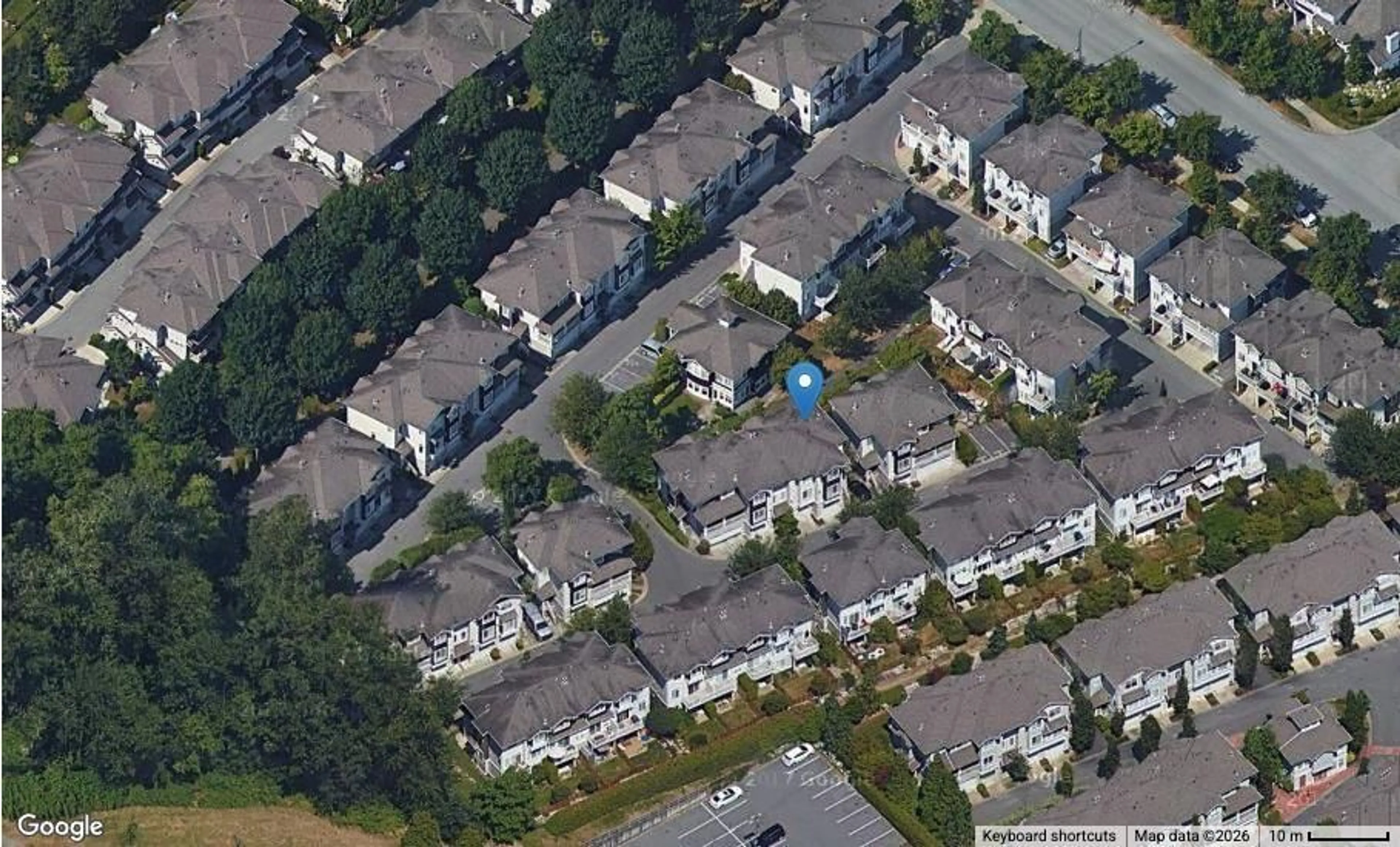 A pic from outside/outdoor area/front of a property/back of a property/a pic from drone, street for 47 - 15030 58 AVENUE, Surrey British Columbia V3S9G3