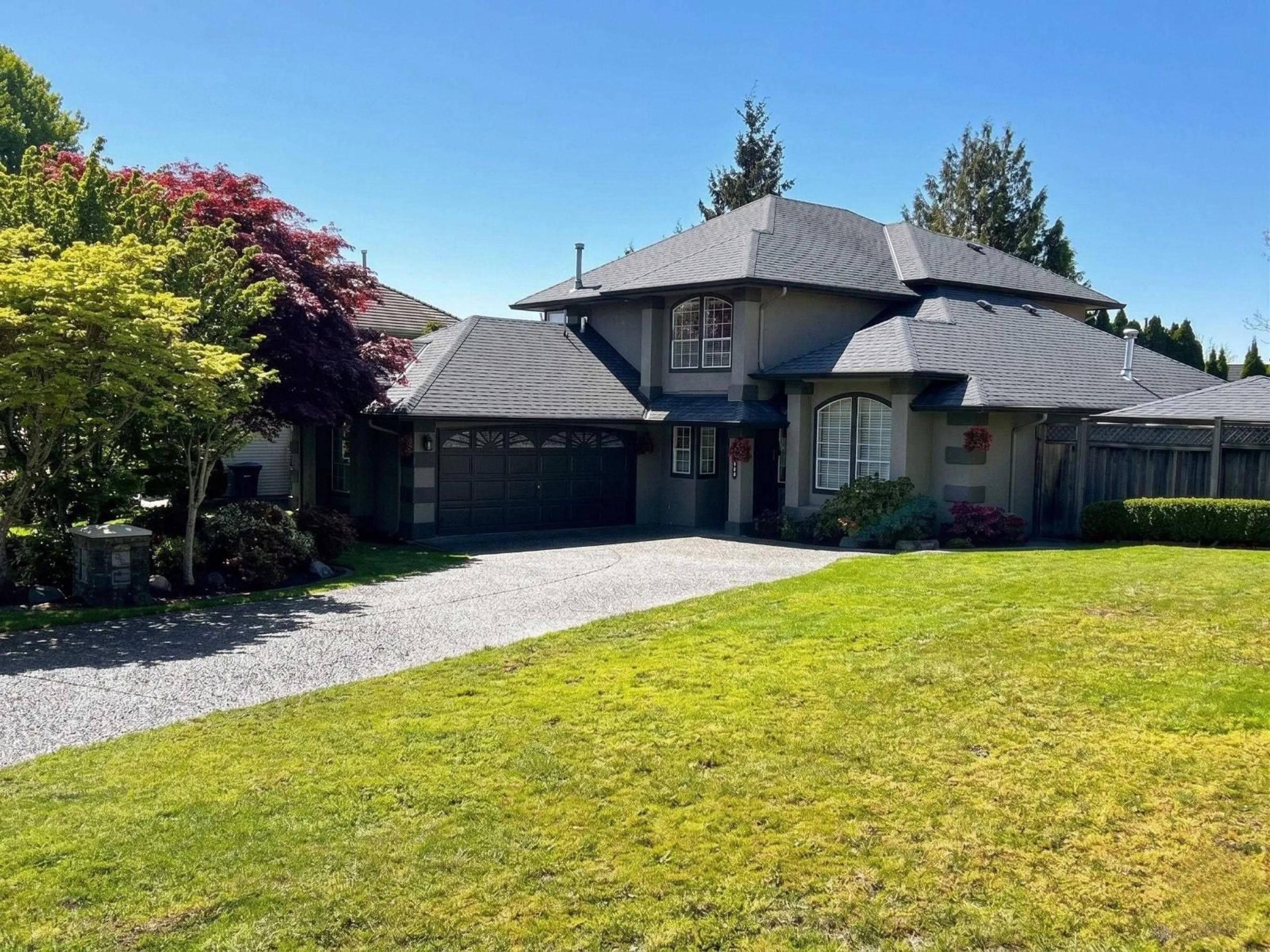 A pic from outside/outdoor area/front of a property/back of a property/a pic from drone, street for 8129 154B STREET, Surrey British Columbia V3S7X9