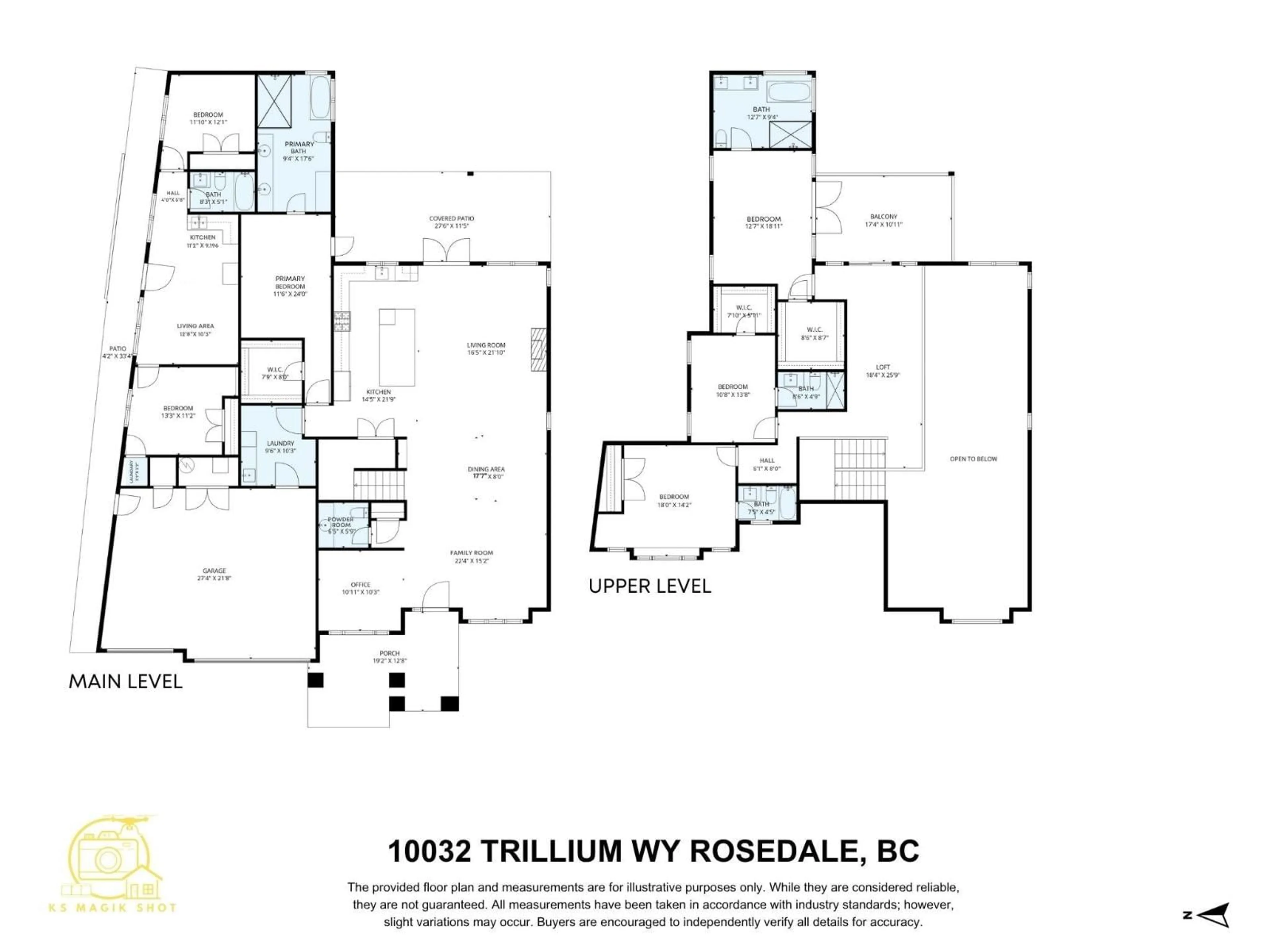 Floor plan for 10032 TRILLIUM WAY, Rosedale British Columbia V0X1X1