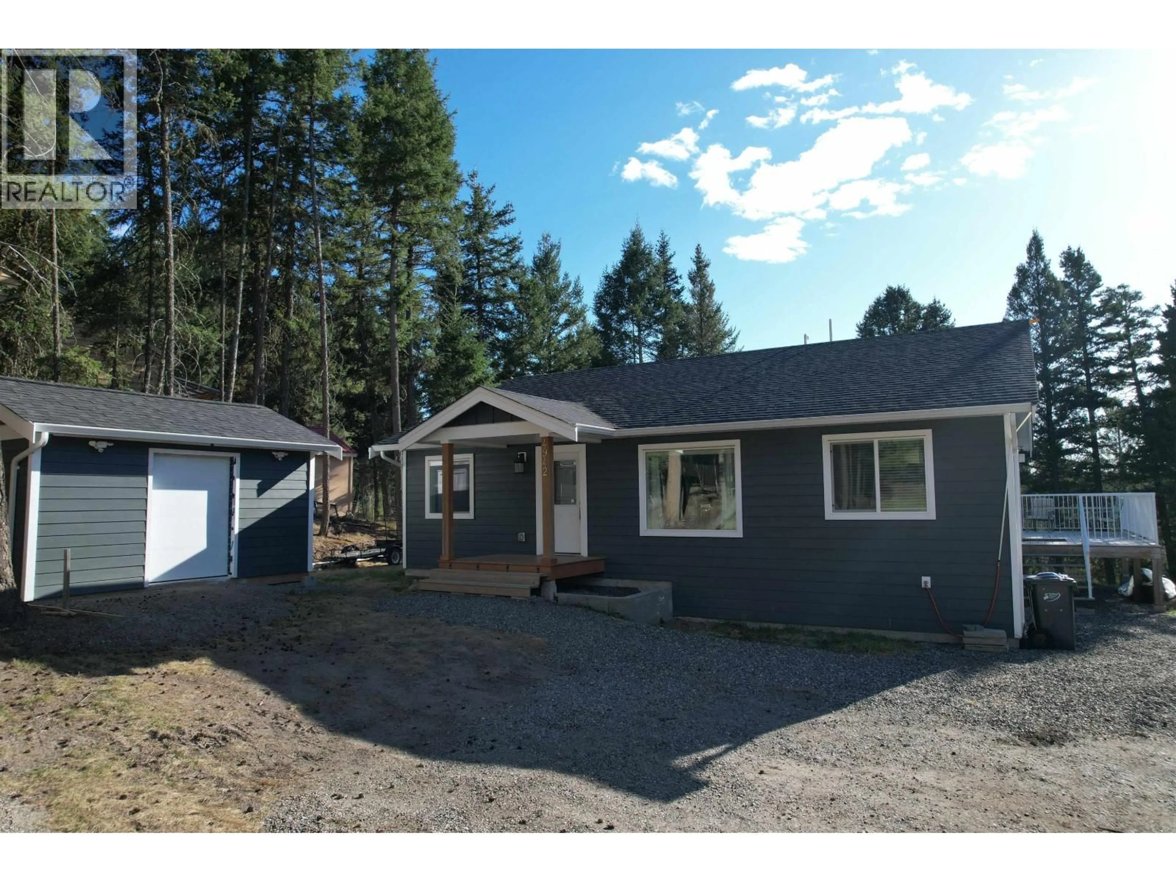 Home with vinyl exterior material, unknown for 4942 KYLLO ROAD, 108 Mile Ranch British Columbia V0K2Z0