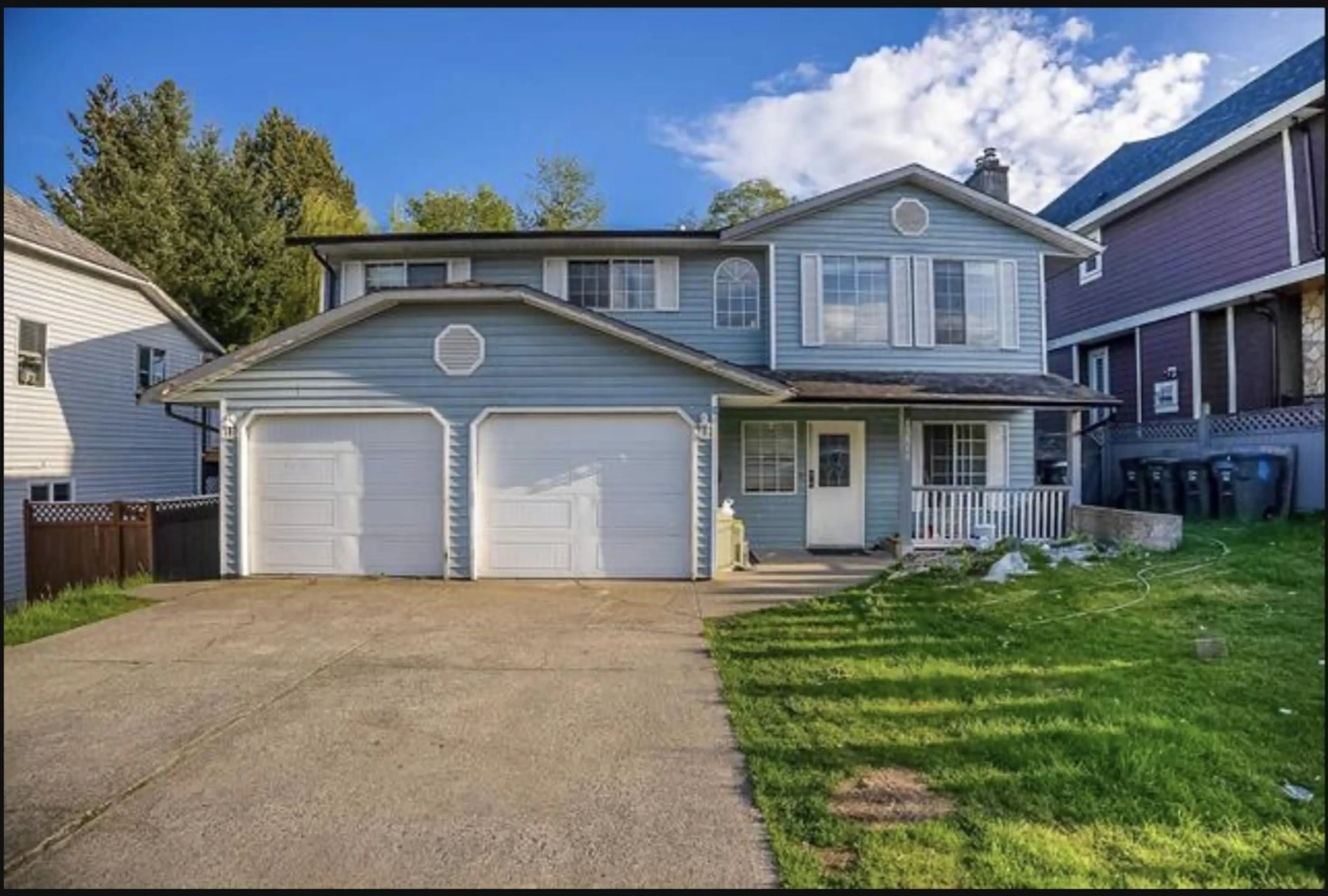 Home with vinyl exterior material, street for 13518 64A AVENUE, Surrey British Columbia V3W9H7