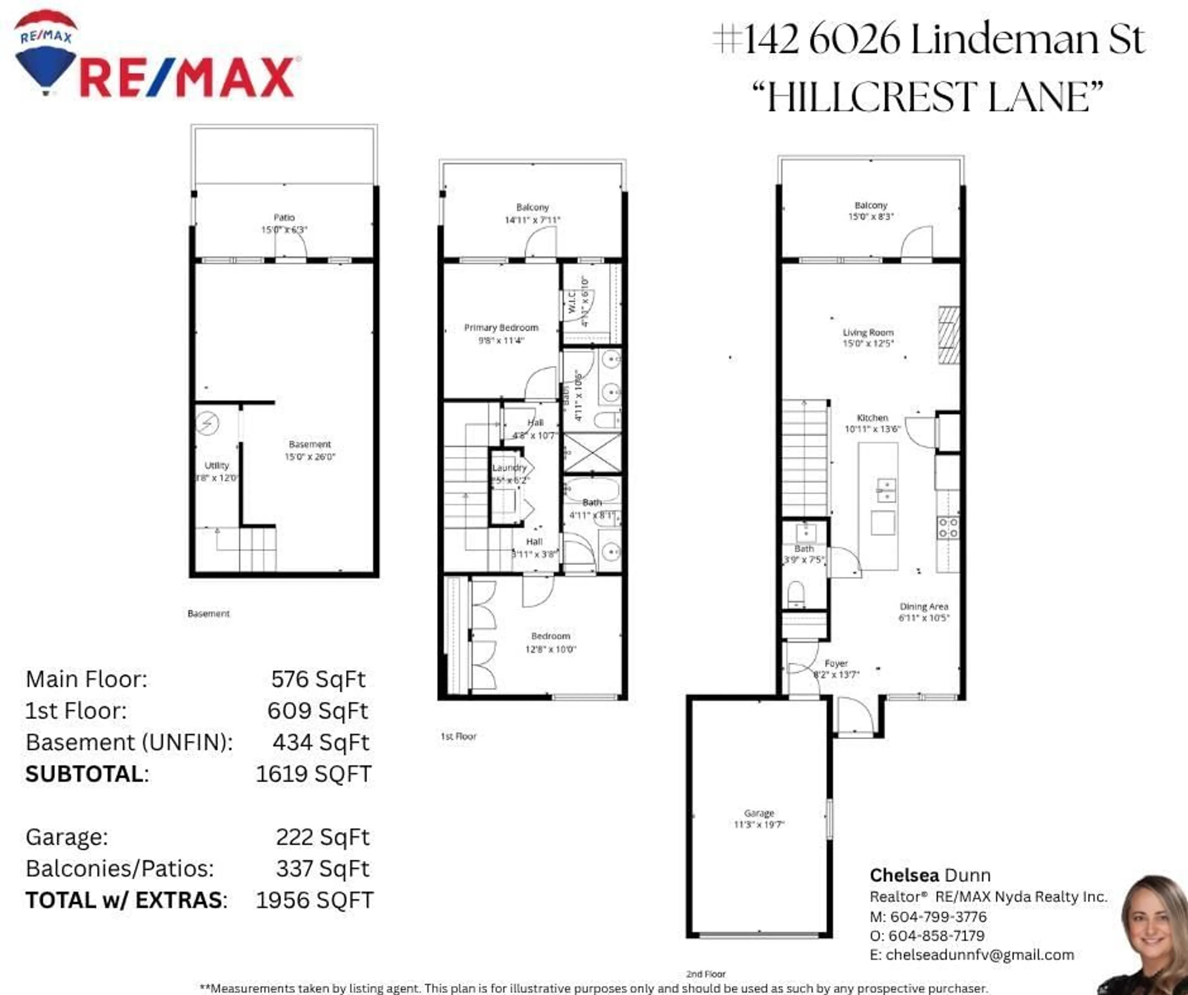Floor plan for 142 - 6026 LINDEMAN STREET, Chilliwack British Columbia V2R0W1