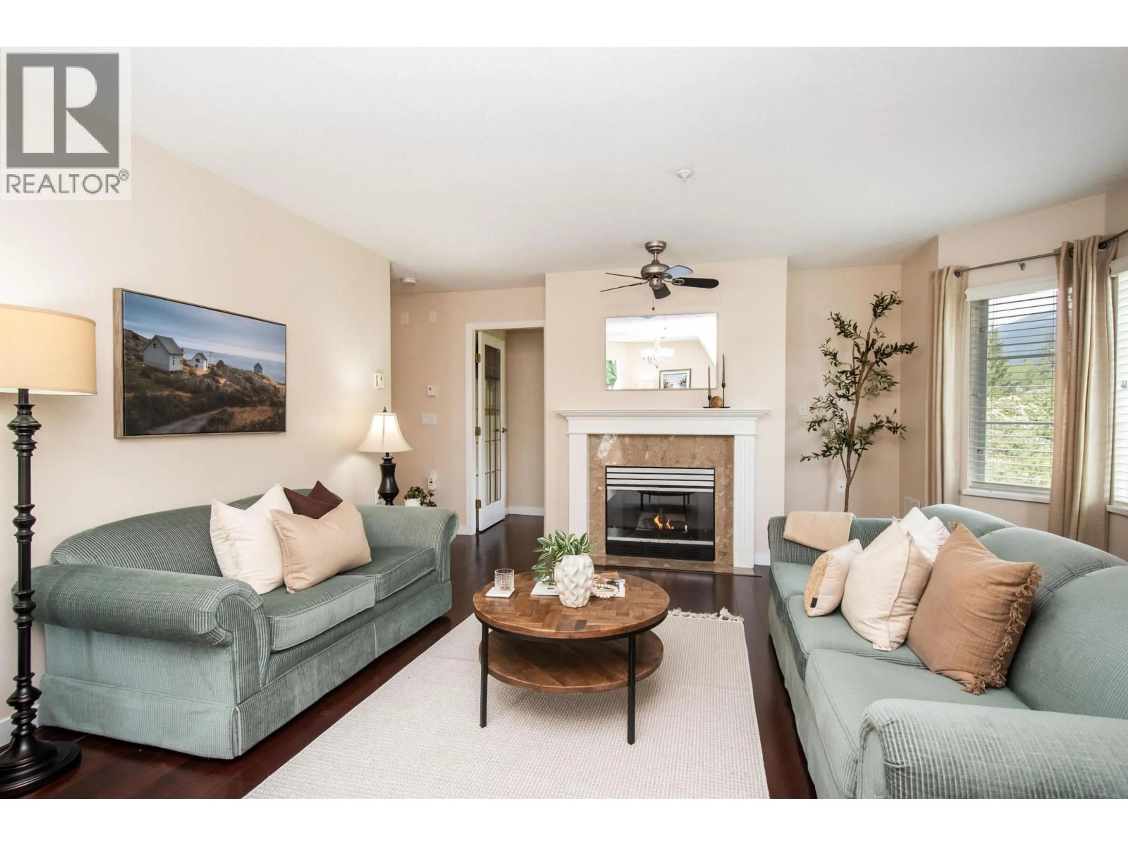 Living room with furniture, unknown for 317 - 2020 CEDAR VILLAGE CRESCENT, North Vancouver British Columbia V7J3P5