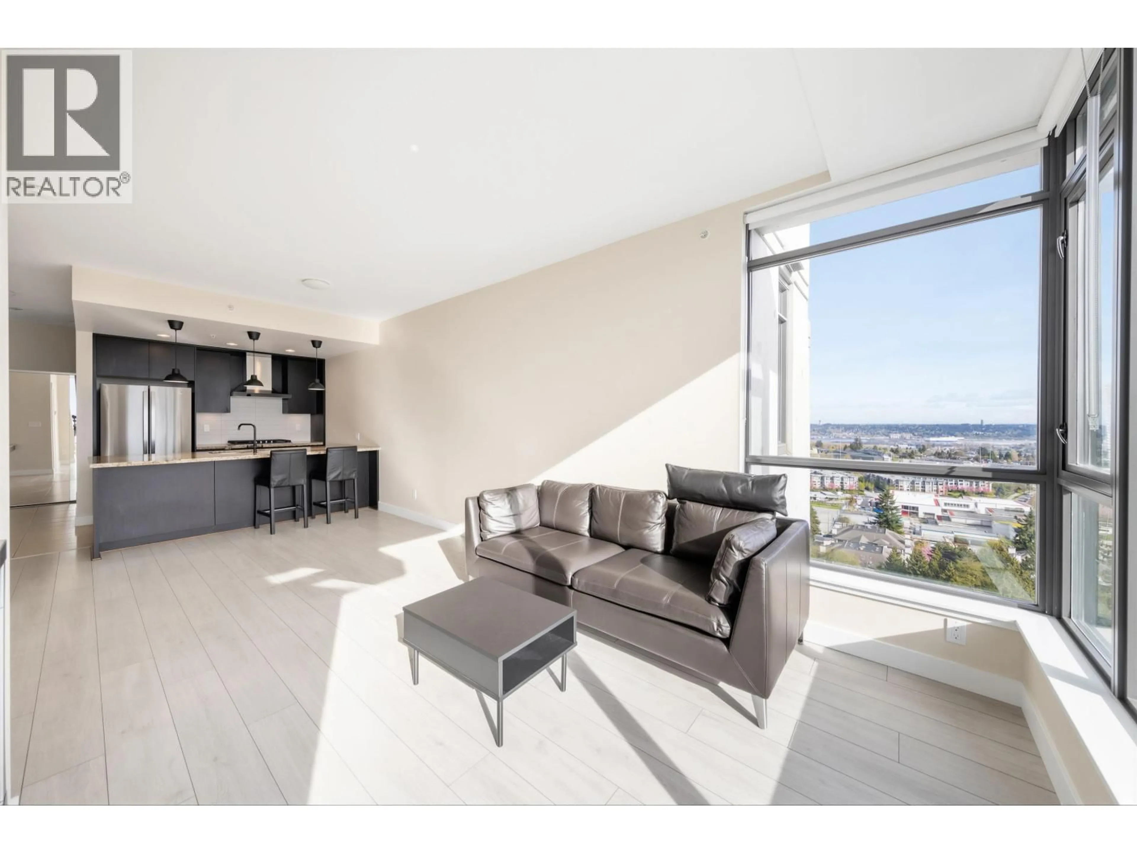 Living room with furniture, unknown for 2309 - 7088 18TH AVENUE, Burnaby British Columbia V3N0A2