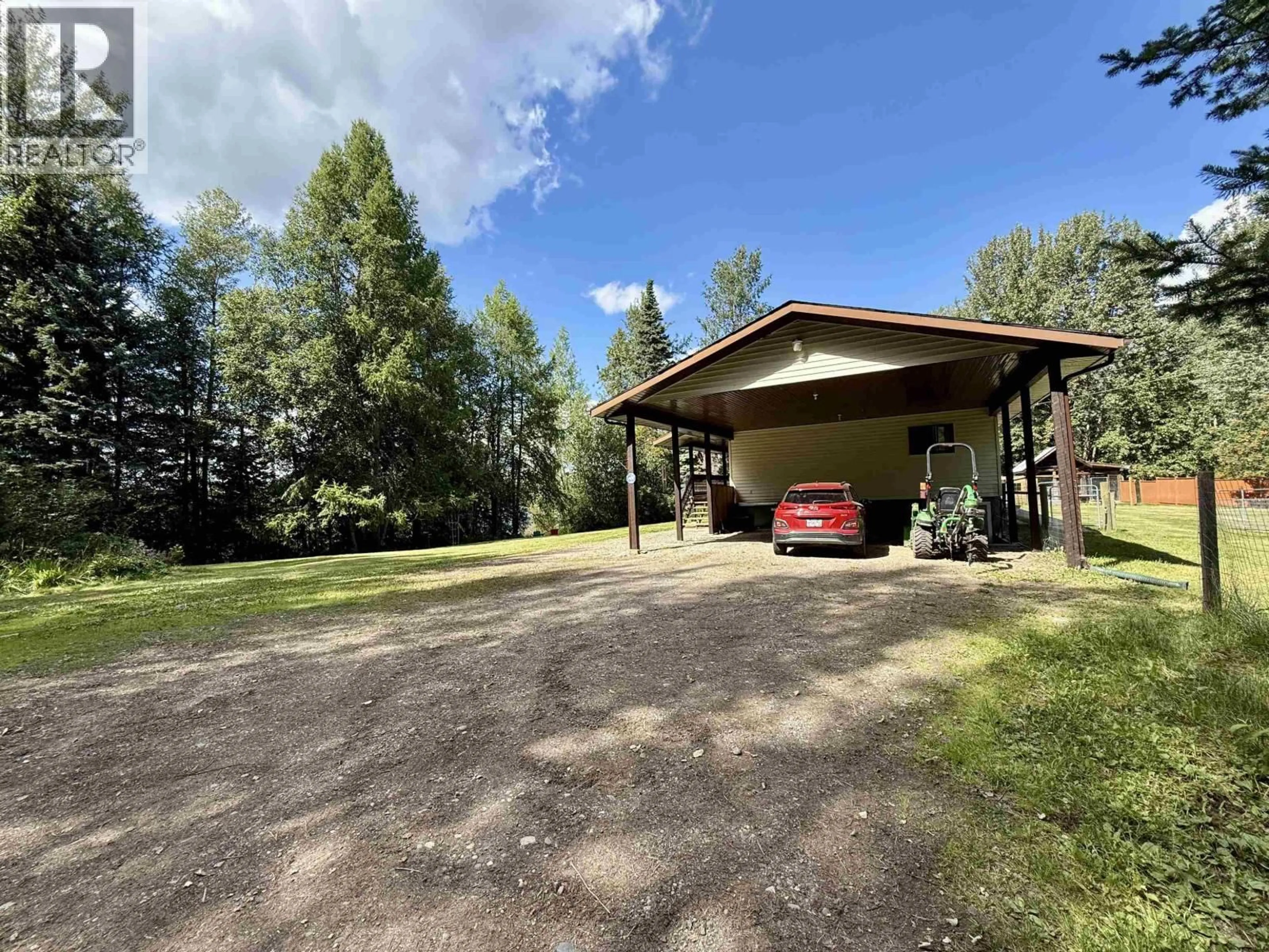 A pic from outside/outdoor area/front of a property/back of a property/a pic from drone, forest/trees view for 17985 WOODS ROAD, Prince George British Columbia V2K5K7