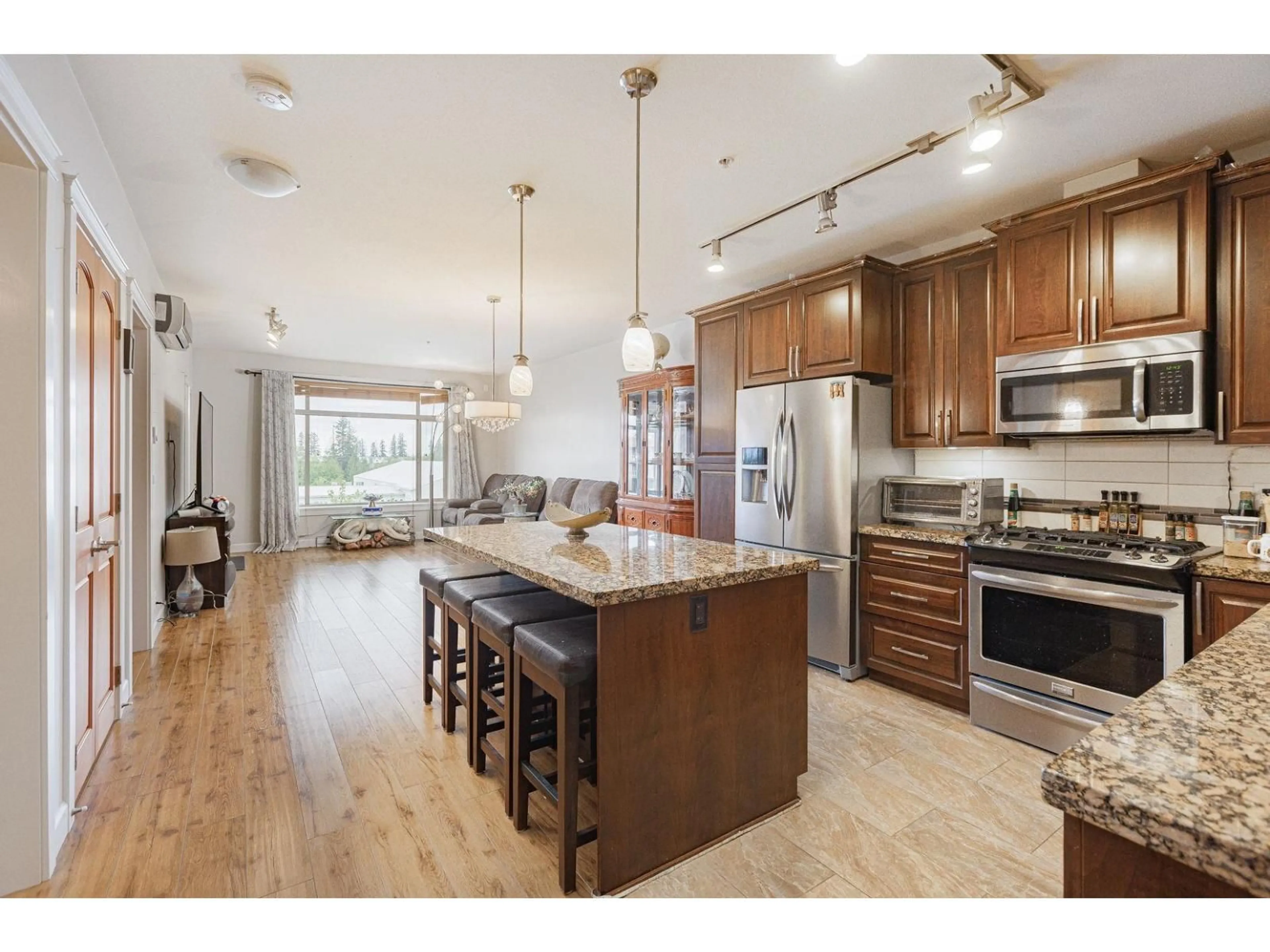 Open concept kitchen, unknown for 405 - 8067 207 STREET, Langley British Columbia V2Y0N9