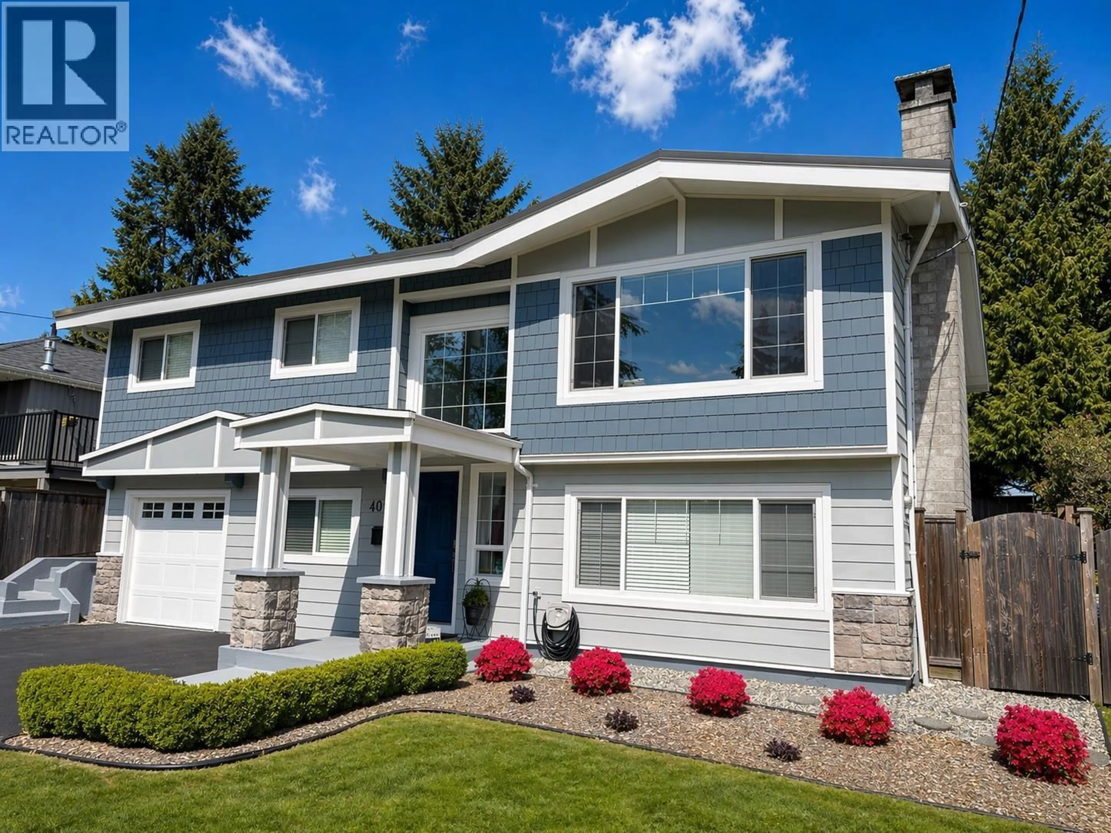 Home with vinyl exterior material, street for 4072 VIOLET STREET, North Vancouver British Columbia V7G1E3