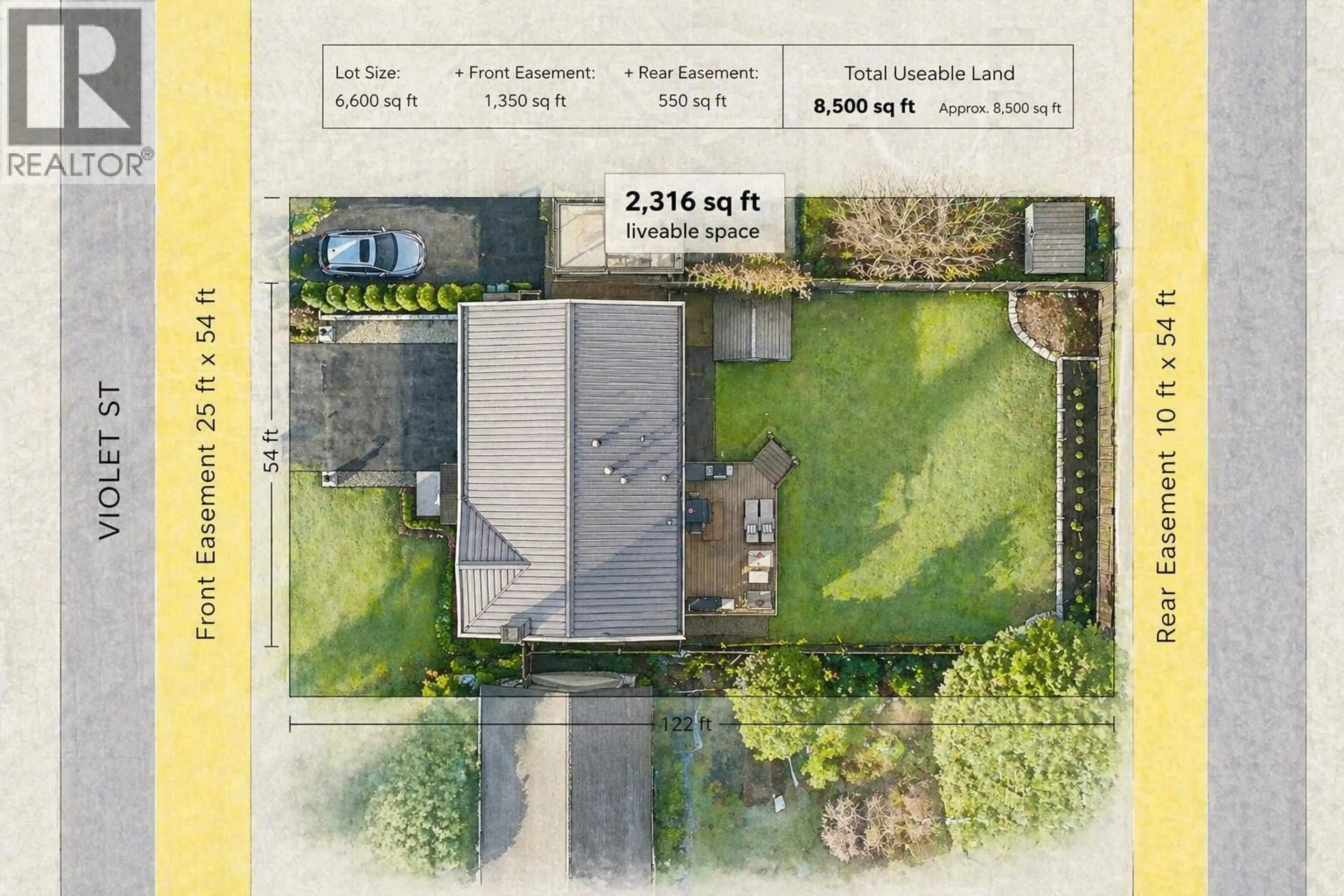 A pic from outside/outdoor area/front of a property/back of a property/a pic from drone, street for 4072 VIOLET STREET, North Vancouver British Columbia V7G1E3