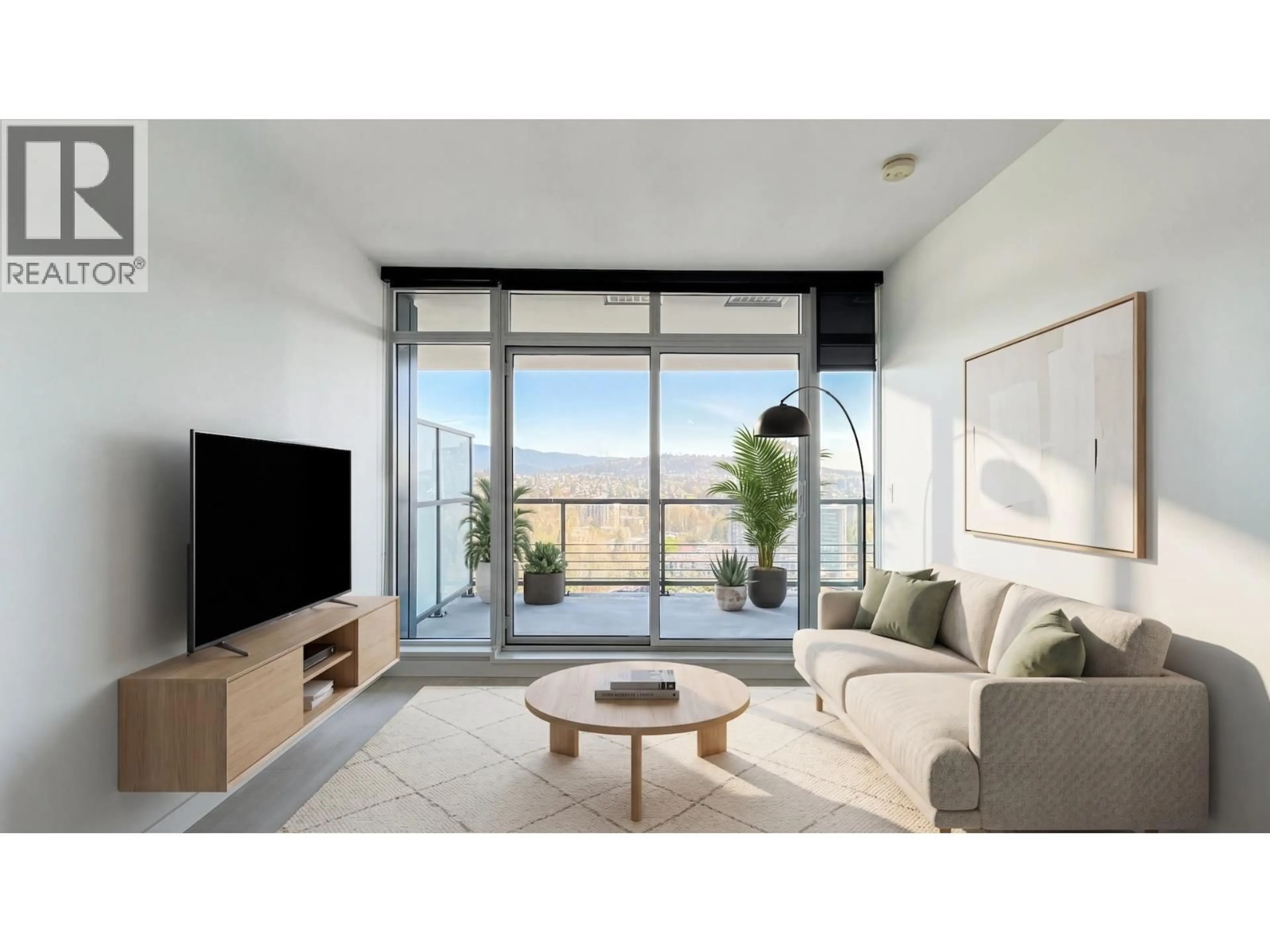 Living room with furniture, unknown for 2408 - 4720 LOUGHEED HIGHWAY, Burnaby British Columbia V5C0M8