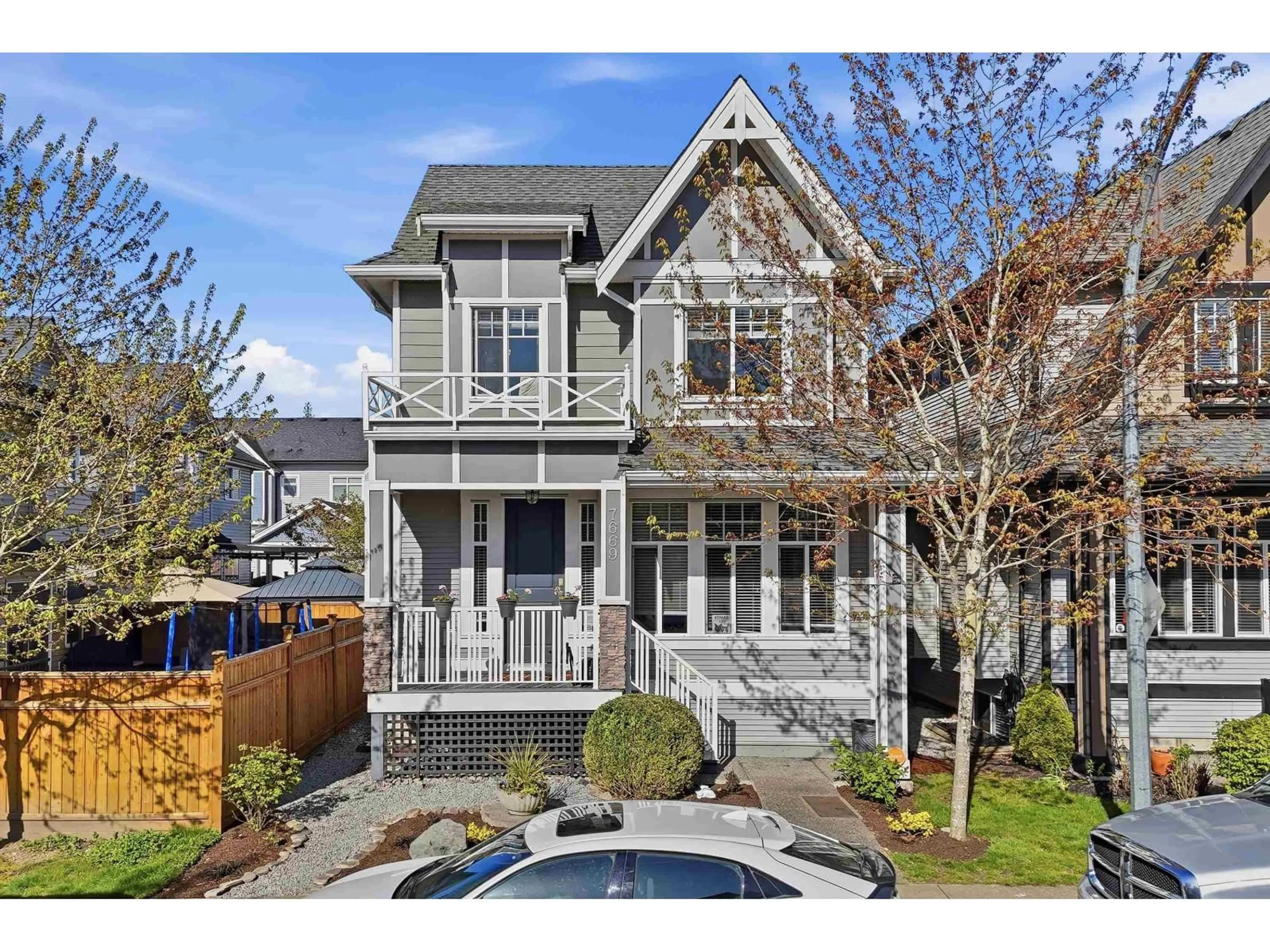 Home with vinyl exterior material, street for 7669 211A STREET, Langley British Columbia V2Y0K7