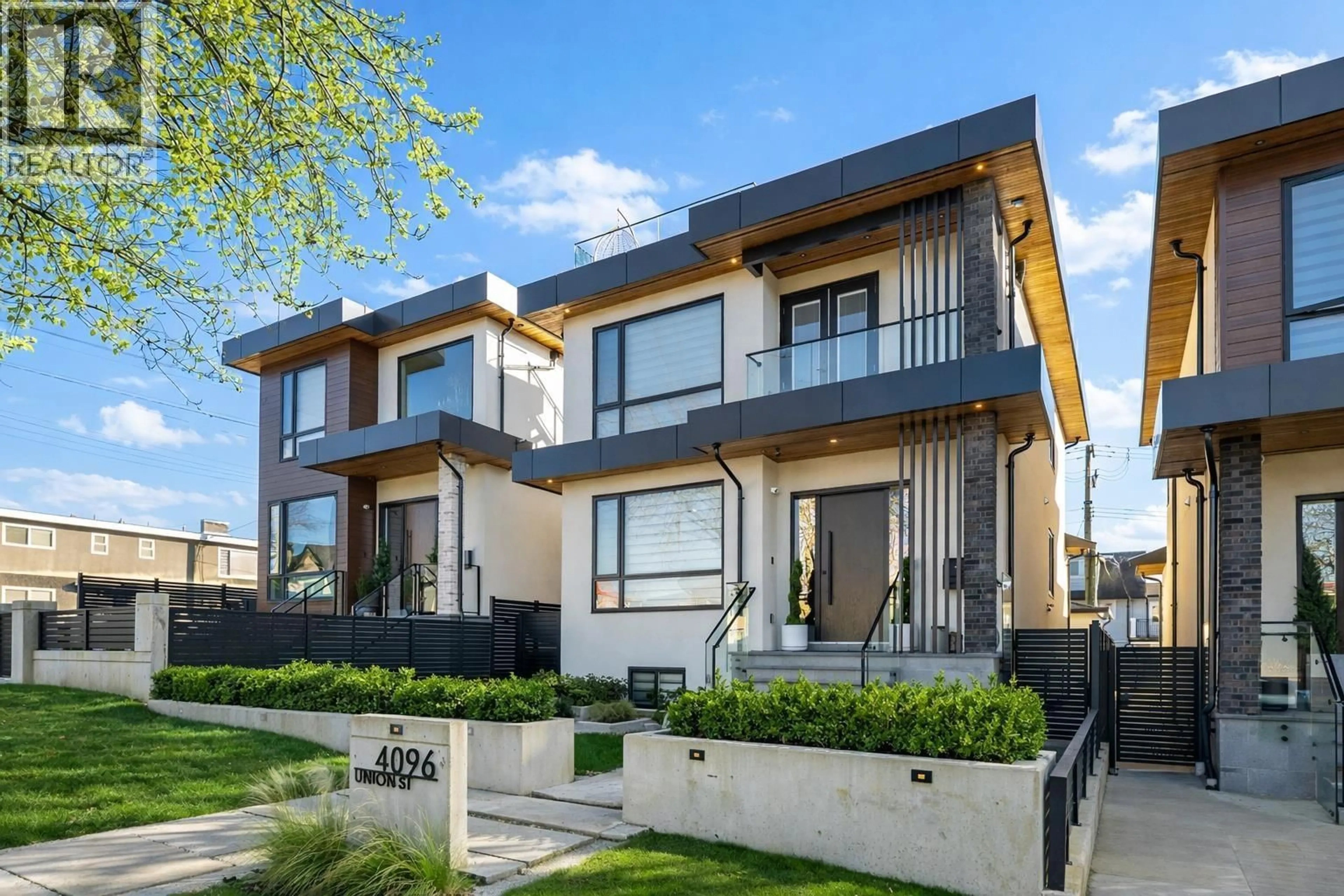 Home with brick exterior material, street for 4096 UNION STREET, Burnaby British Columbia V5C2W8