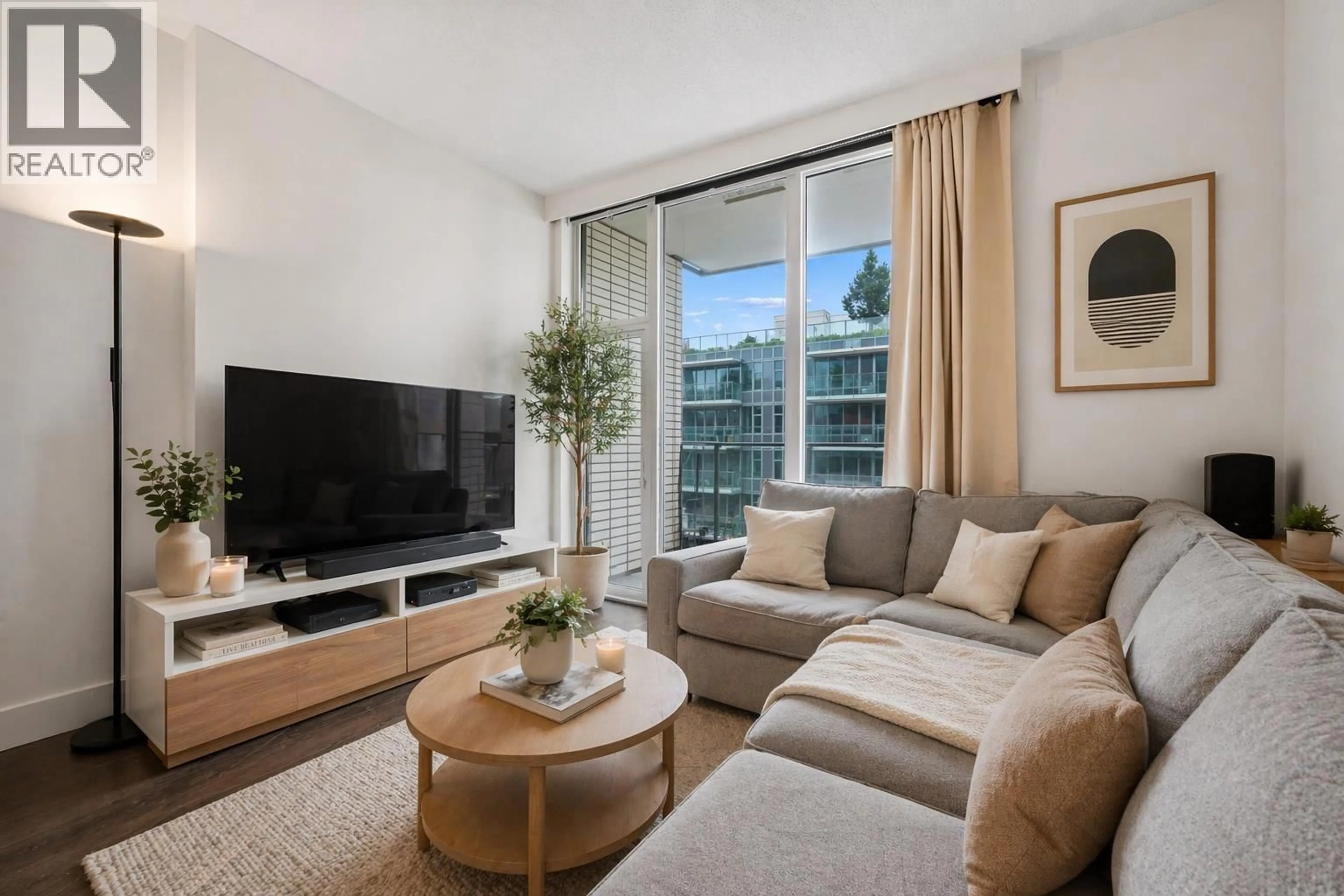 Living room with furniture, unknown for 1189 - 8671 HAZELBRIDGE WAY, Richmond British Columbia V6X0W9