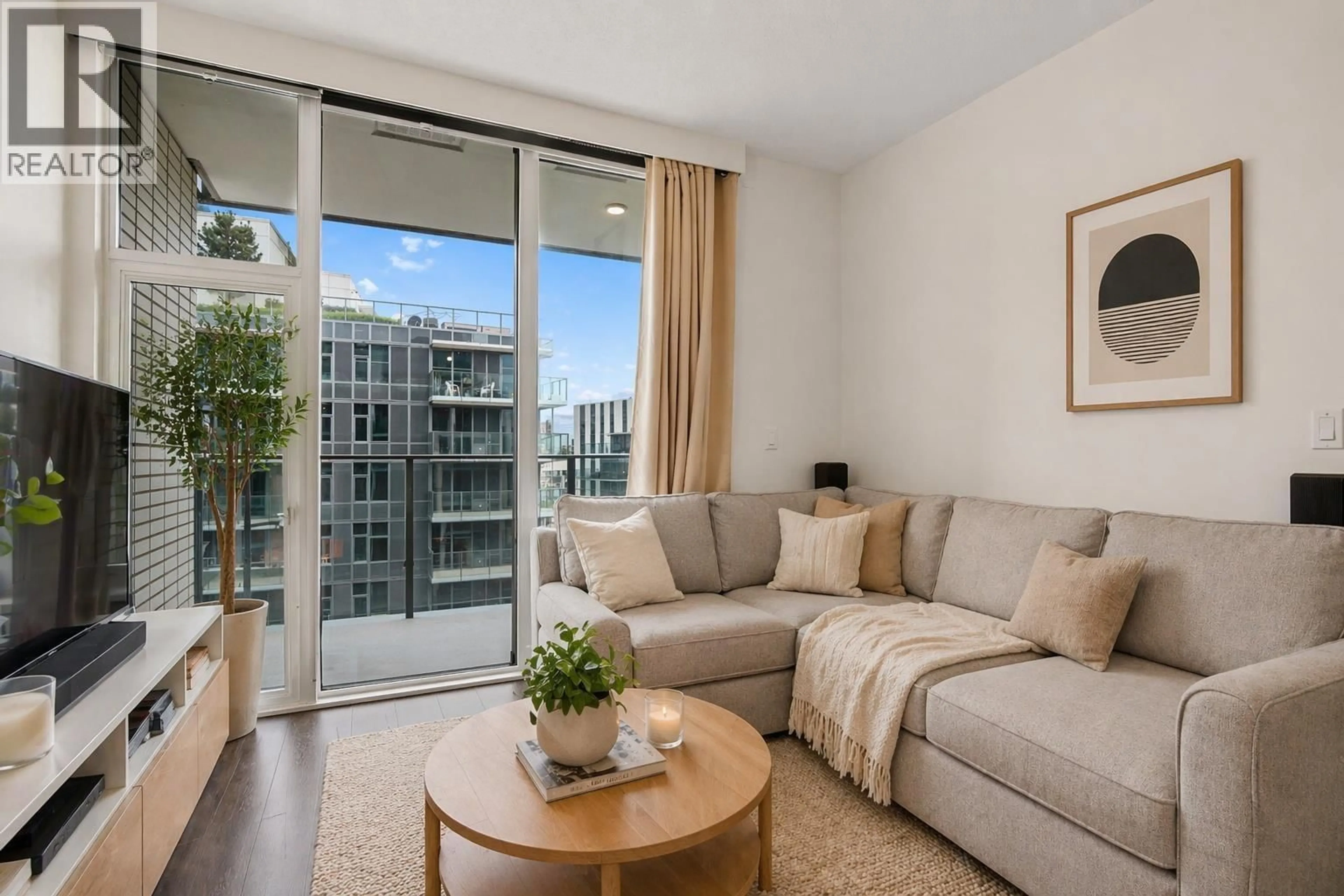Living room with furniture, unknown for 1189 - 8671 HAZELBRIDGE WAY, Richmond British Columbia V6X0W9