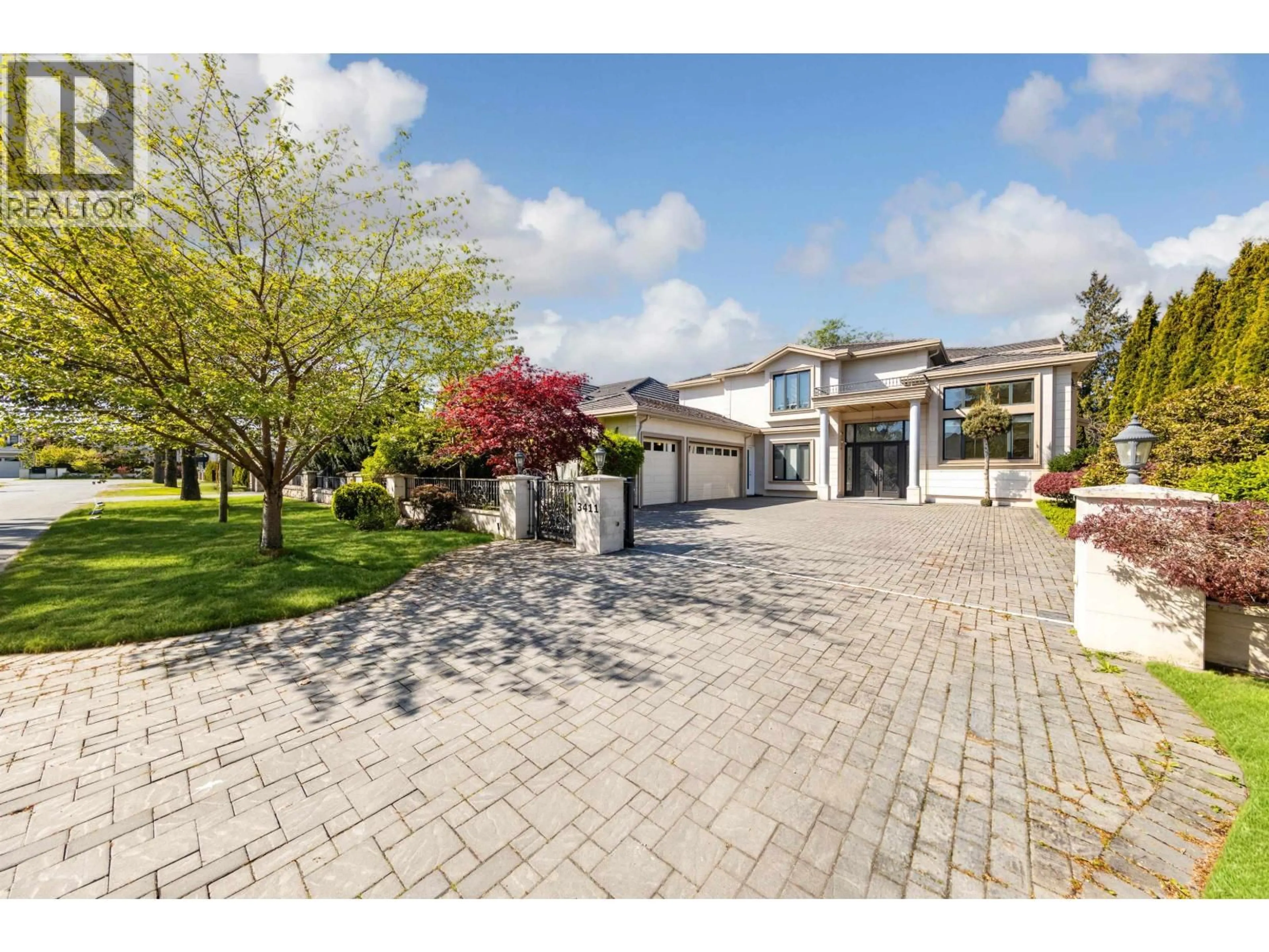 A pic from outside/outdoor area/front of a property/back of a property/a pic from drone, street for 3411 RAYMOND AVENUE, Richmond British Columbia V7E1A9