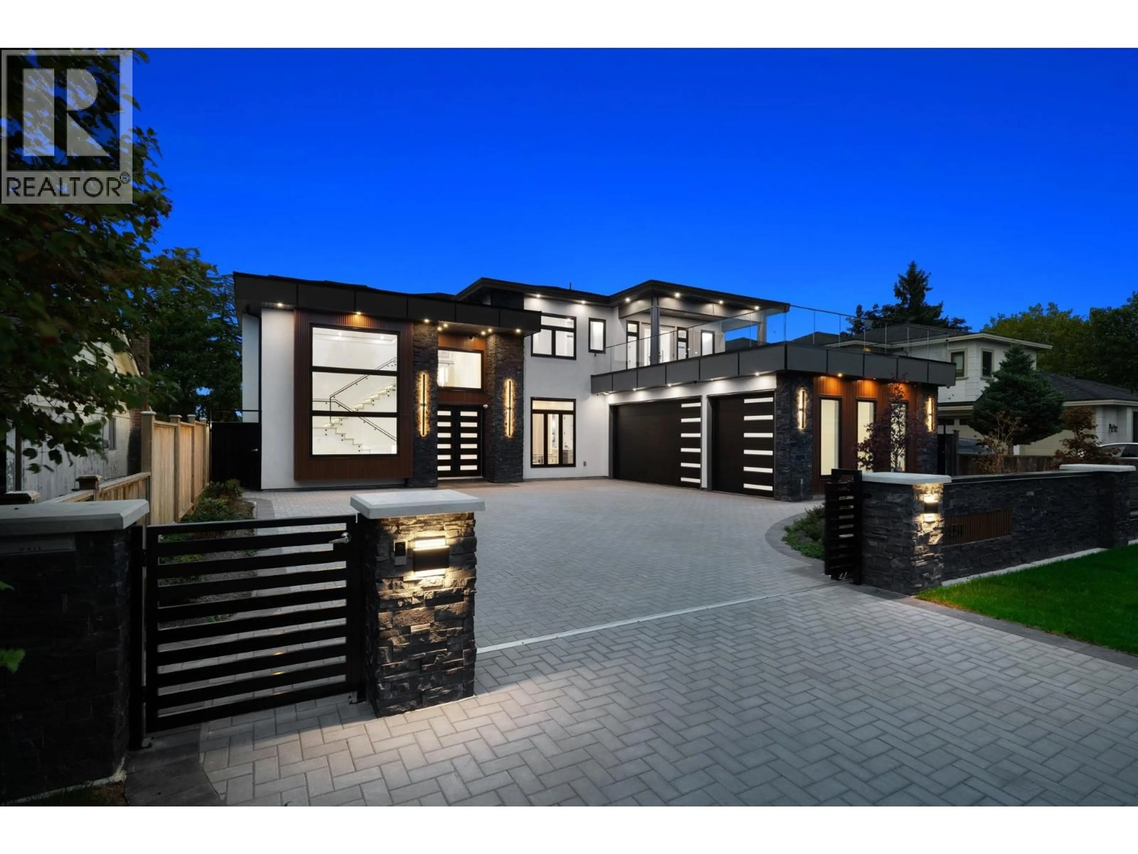 Home with brick exterior material, street for 3451 ULLSMORE AVENUE, Richmond British Columbia V7C1R9