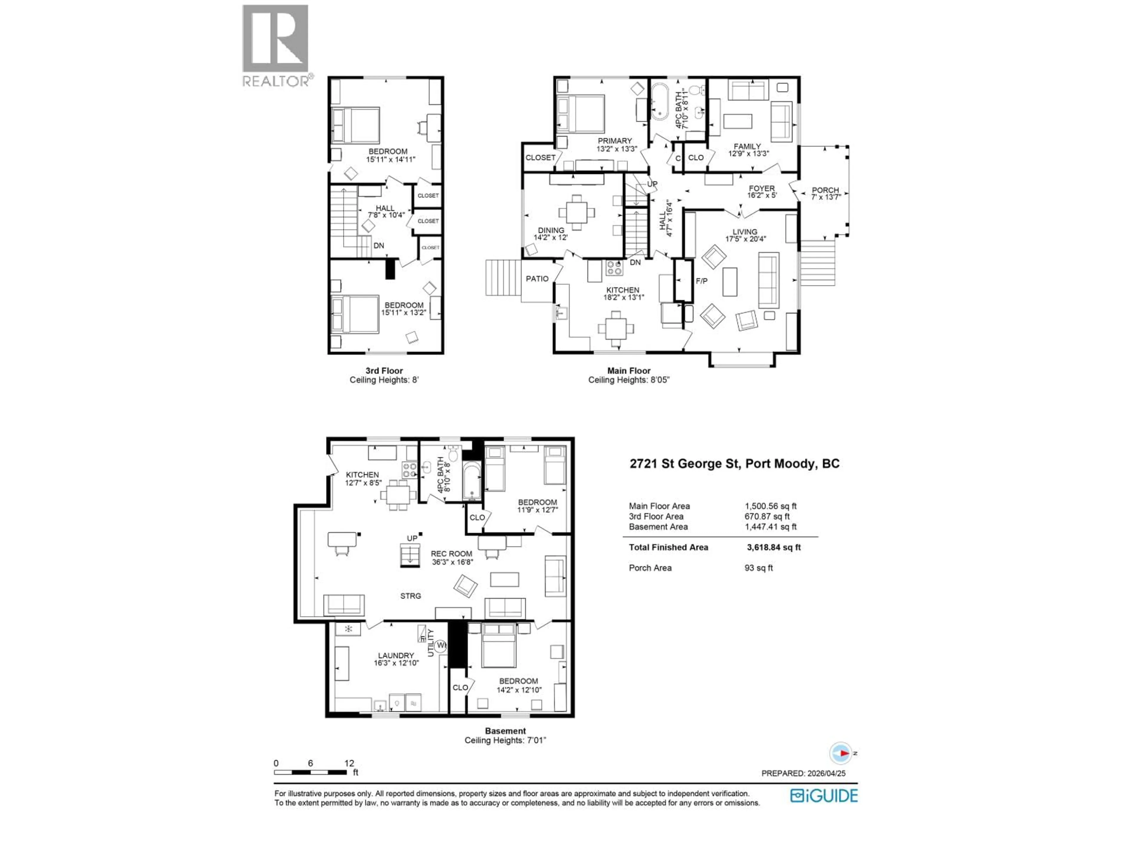 Floor plan for 2721 ST GEORGE STREET, Port Moody British Columbia V3H2H1