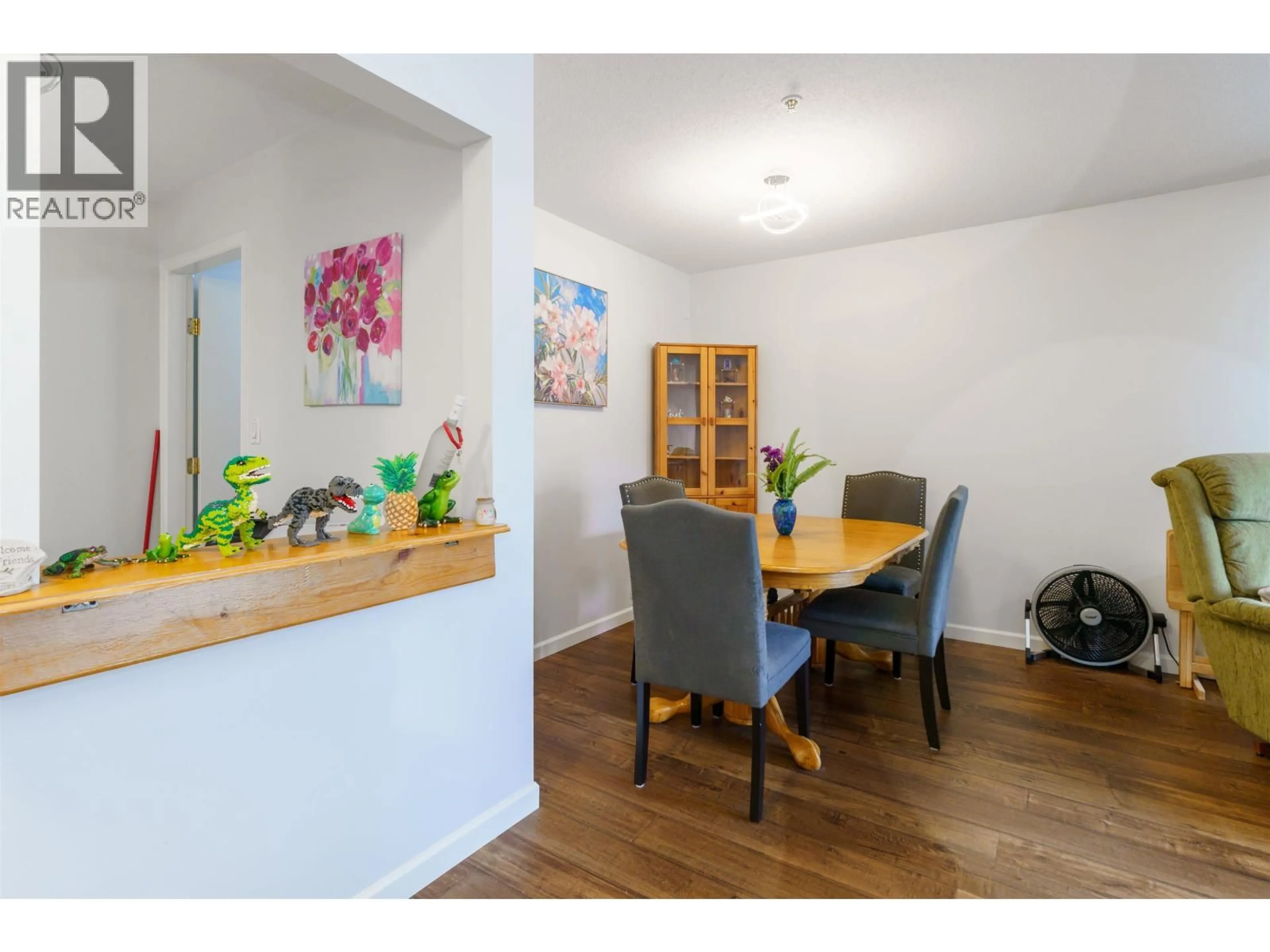 Dining room, wood/laminate floor for 404 - 22351 ST ANNE AVENUE, Maple Ridge British Columbia V2X2E7